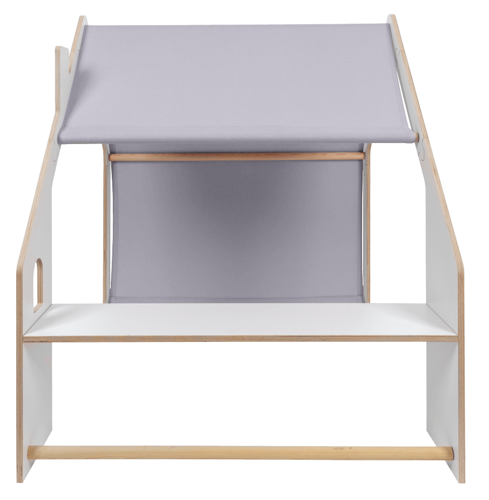 Wooden Playhouse for Kids - Large Indoor Play Tent