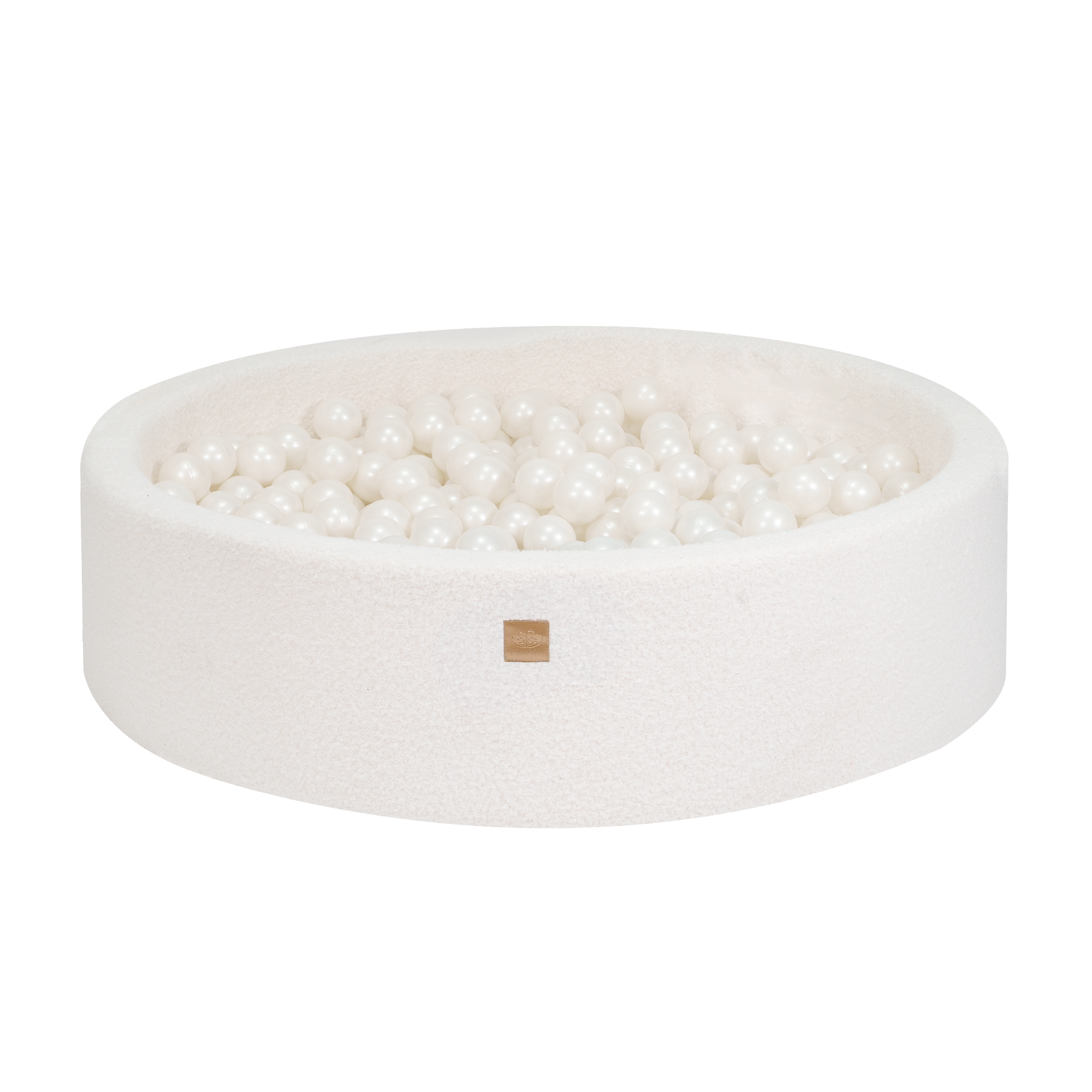 Boucle Foam Large Baby Ball Pit White