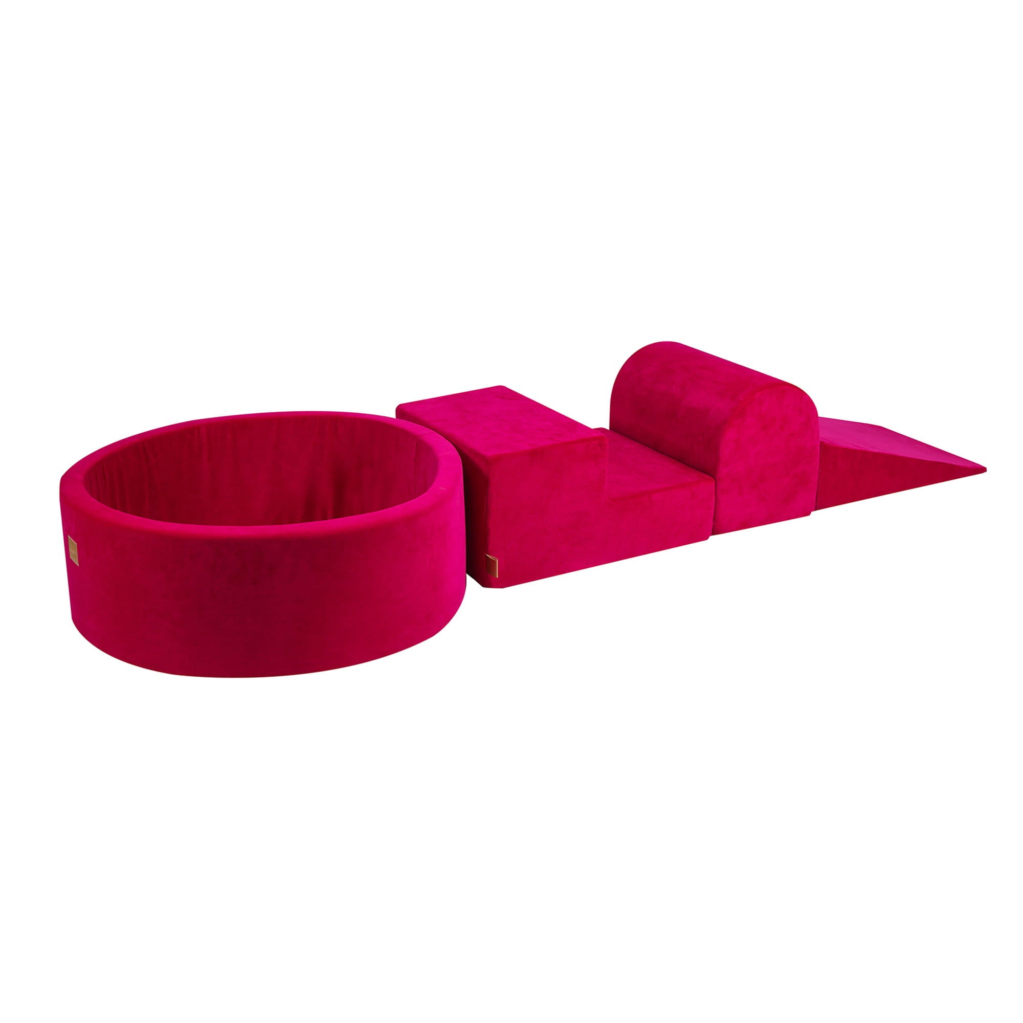 Velvet Kids Foam Climbing Blocks Magenta - Baby Soft Play Set
