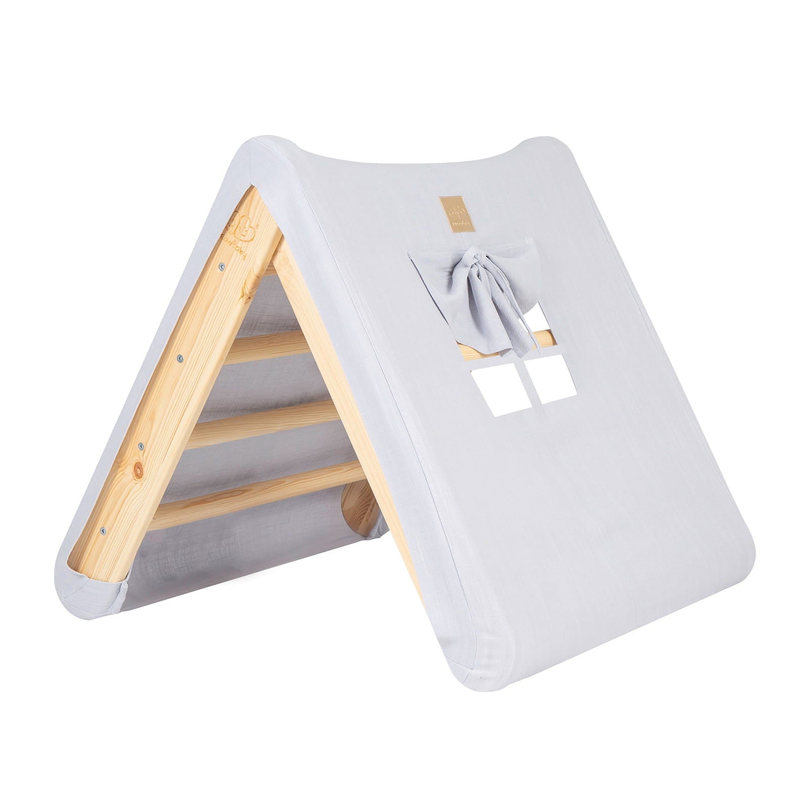 Wooden Climbing Frame for Kids - Montessori Climbing Triangle