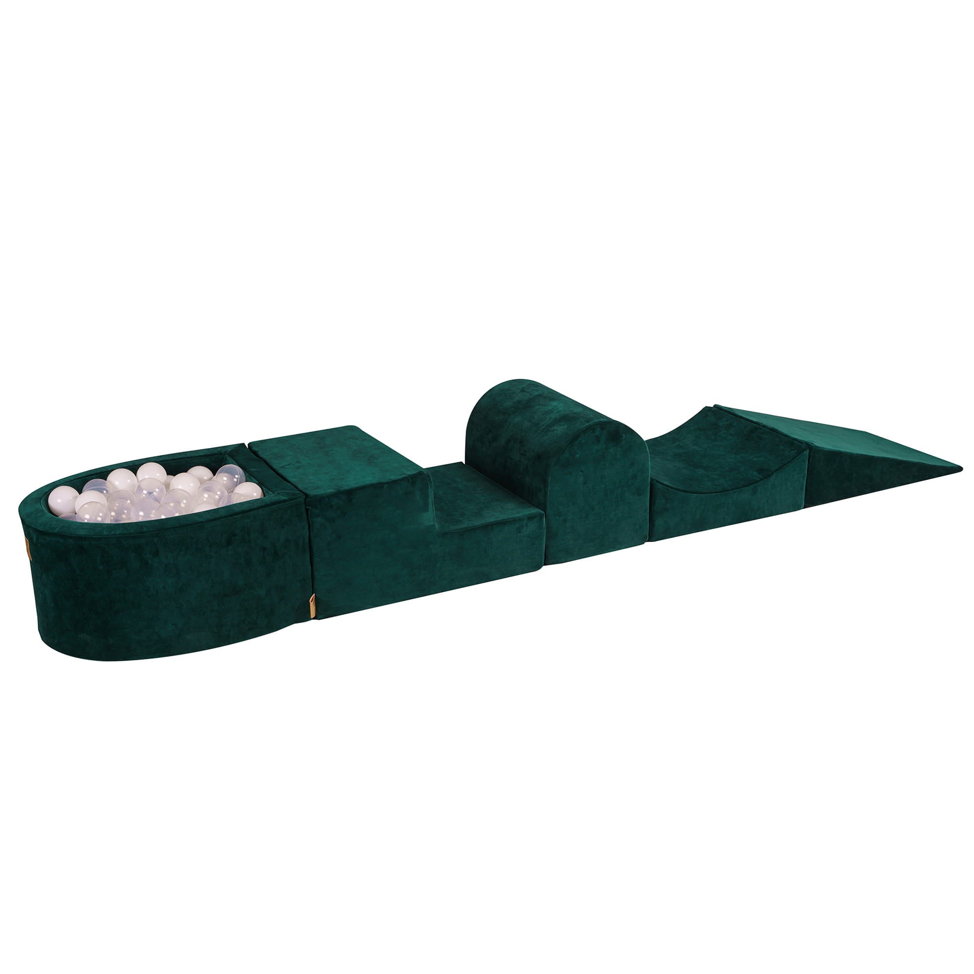 Velvet Kids Foam Climbing Blocks Green - Baby Soft Play Set