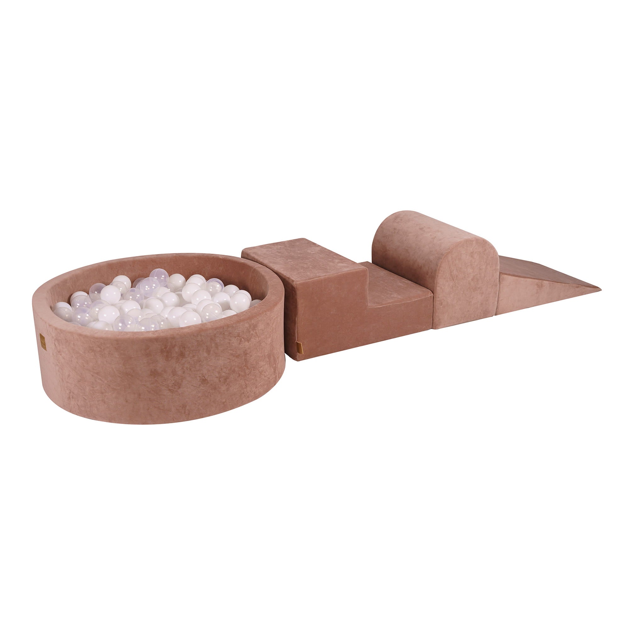 Velvet Kids Foam Climbing Blocks Beige - Baby Soft Play Set