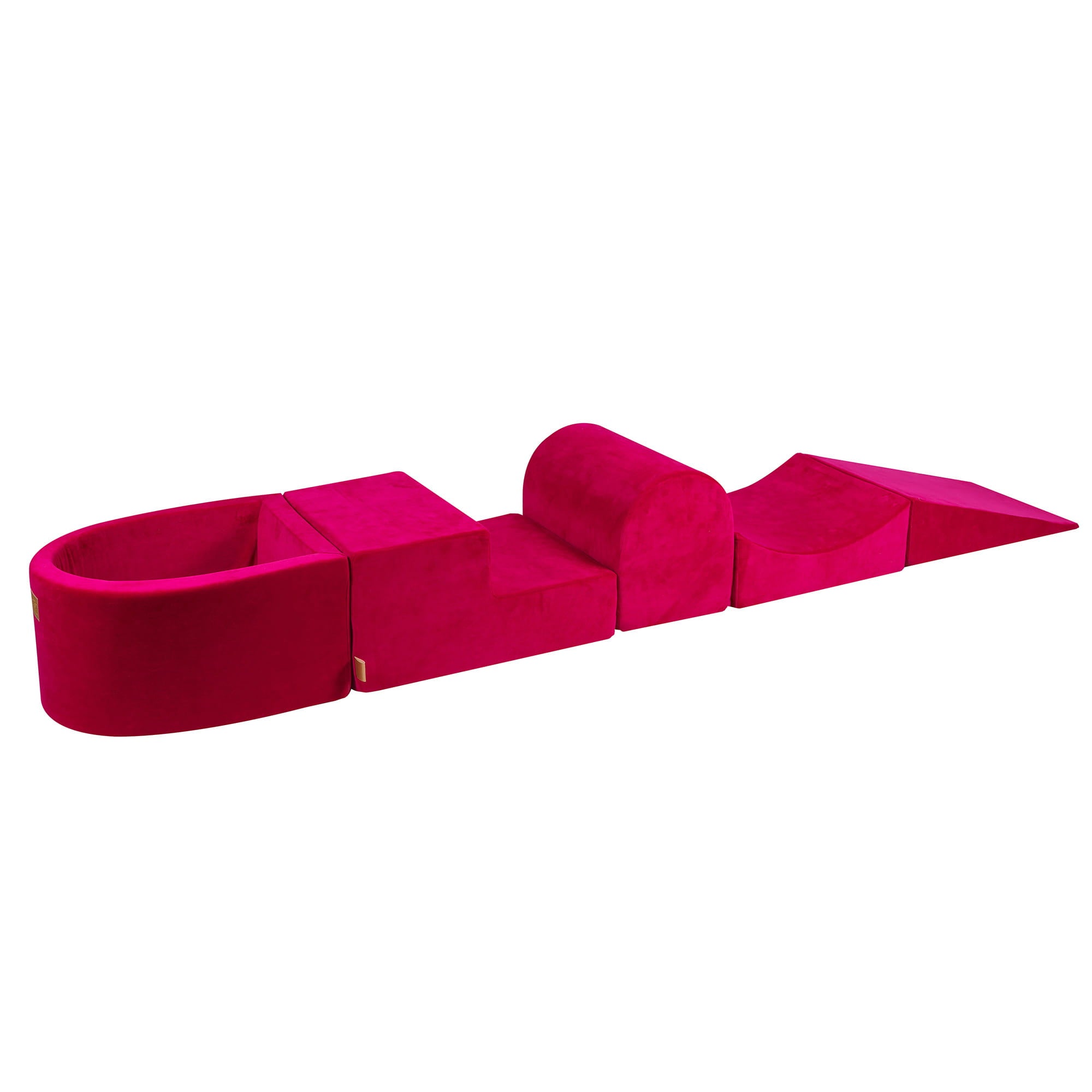 Velvet Kids Foam Climbing Blocks Magenta - Baby Soft Play Set