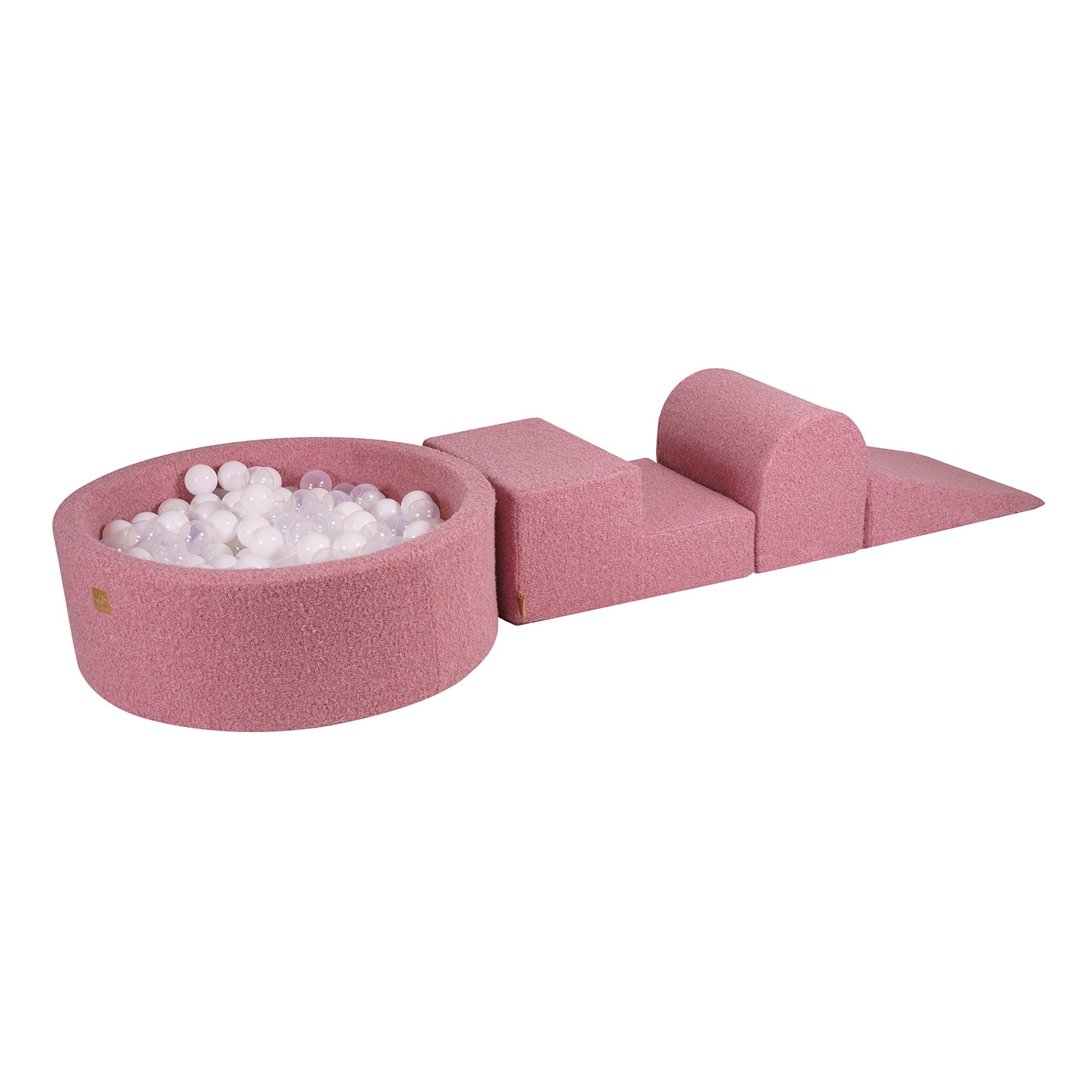Boucle Kids Foam Climbing Blocks Pink - Baby Soft Play Set