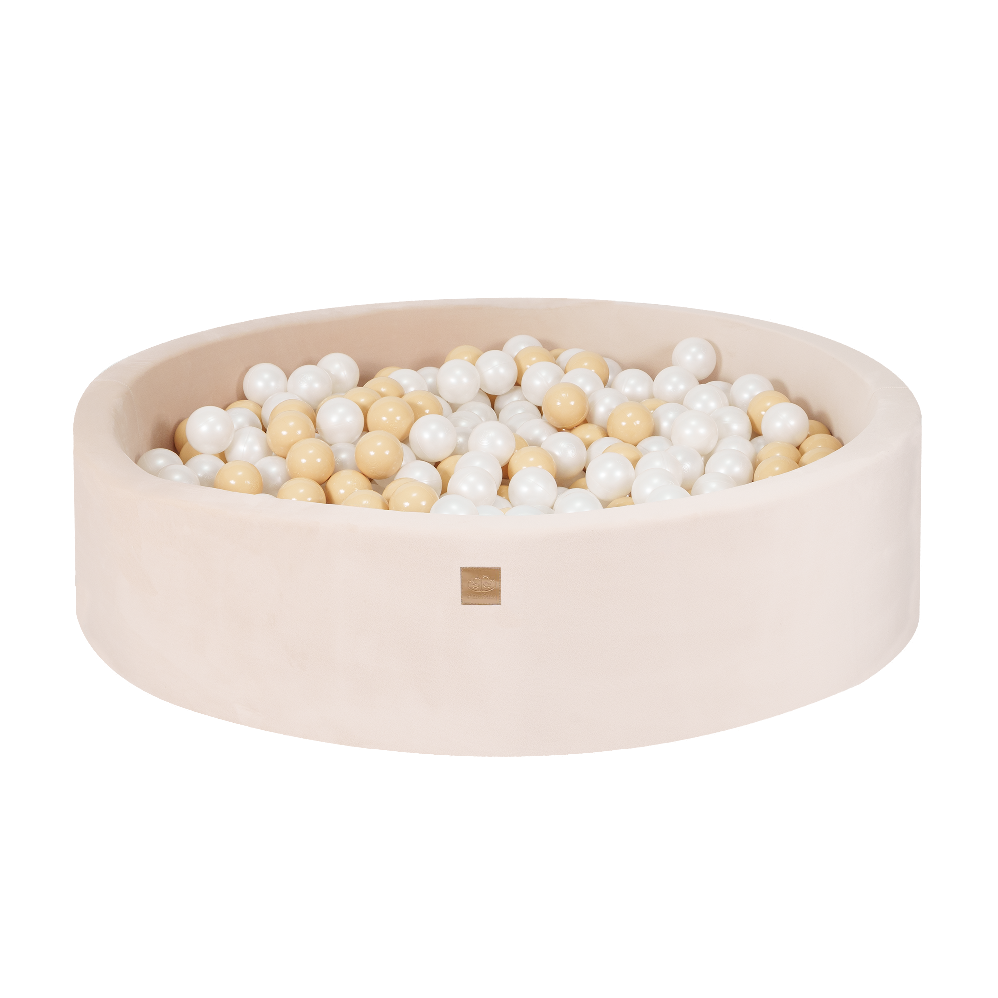 Velvet Foam Large Baby Ball Pit Ecru | Ball Pit Toddler