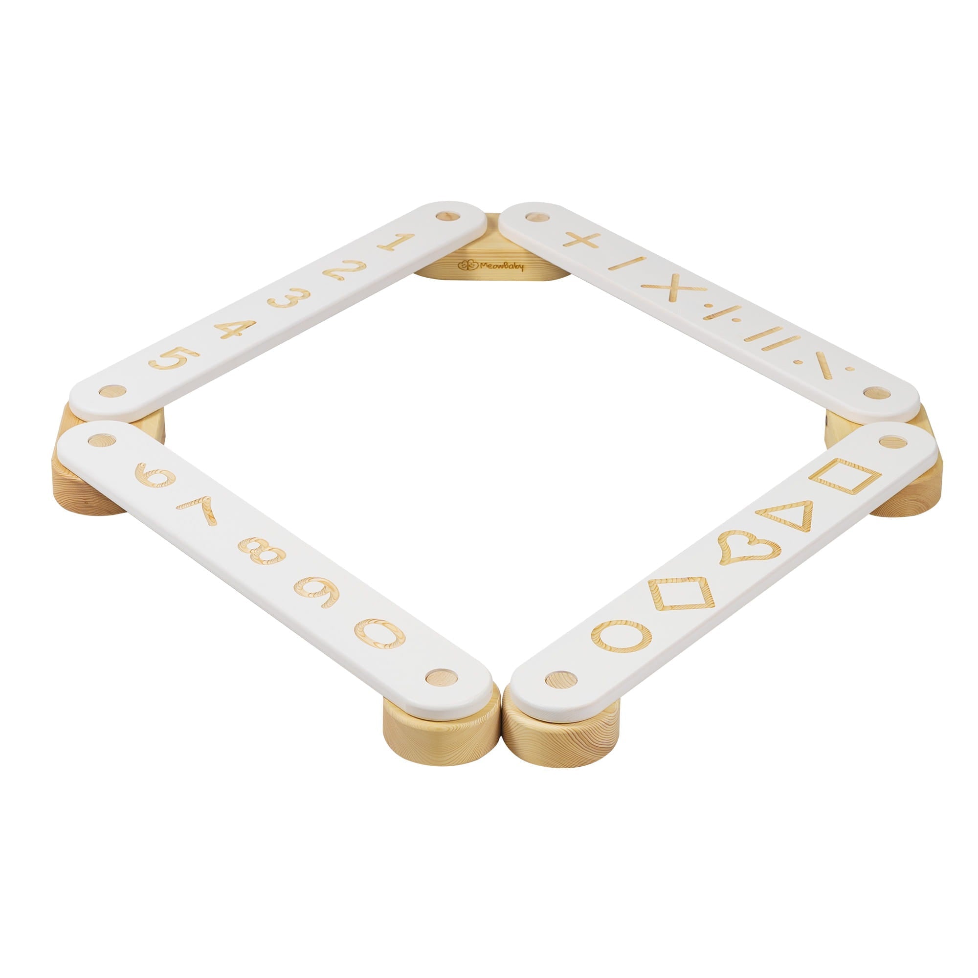Wooden Balance Beam for Kids - Toddler Coordination Exercise