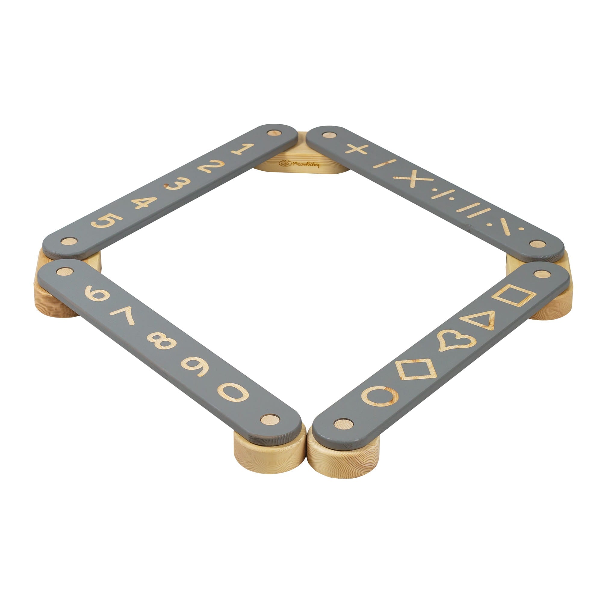 Wooden Balance Beam for Kids - Toddler Coordination Exercise