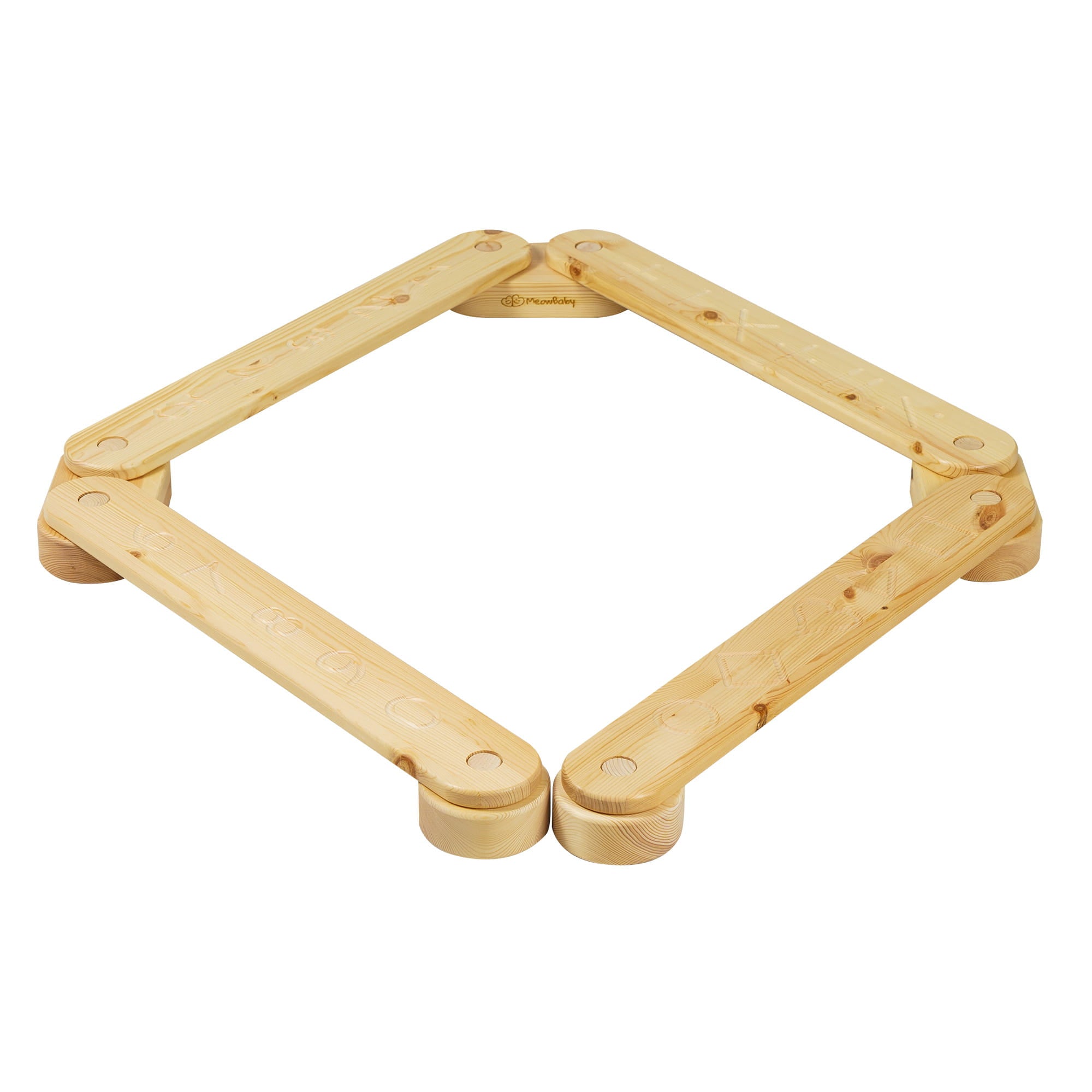 Wooden Balance Beam for Kids - Toddler Coordination Exercise