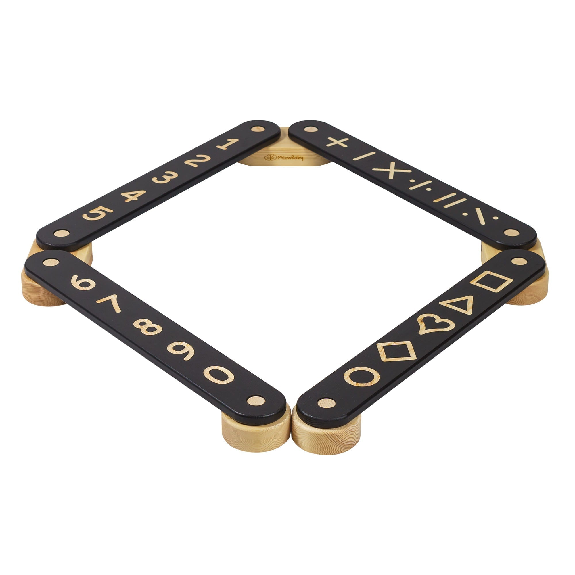 Wooden Balance Beam for Kids - Toddler Coordination Exercise