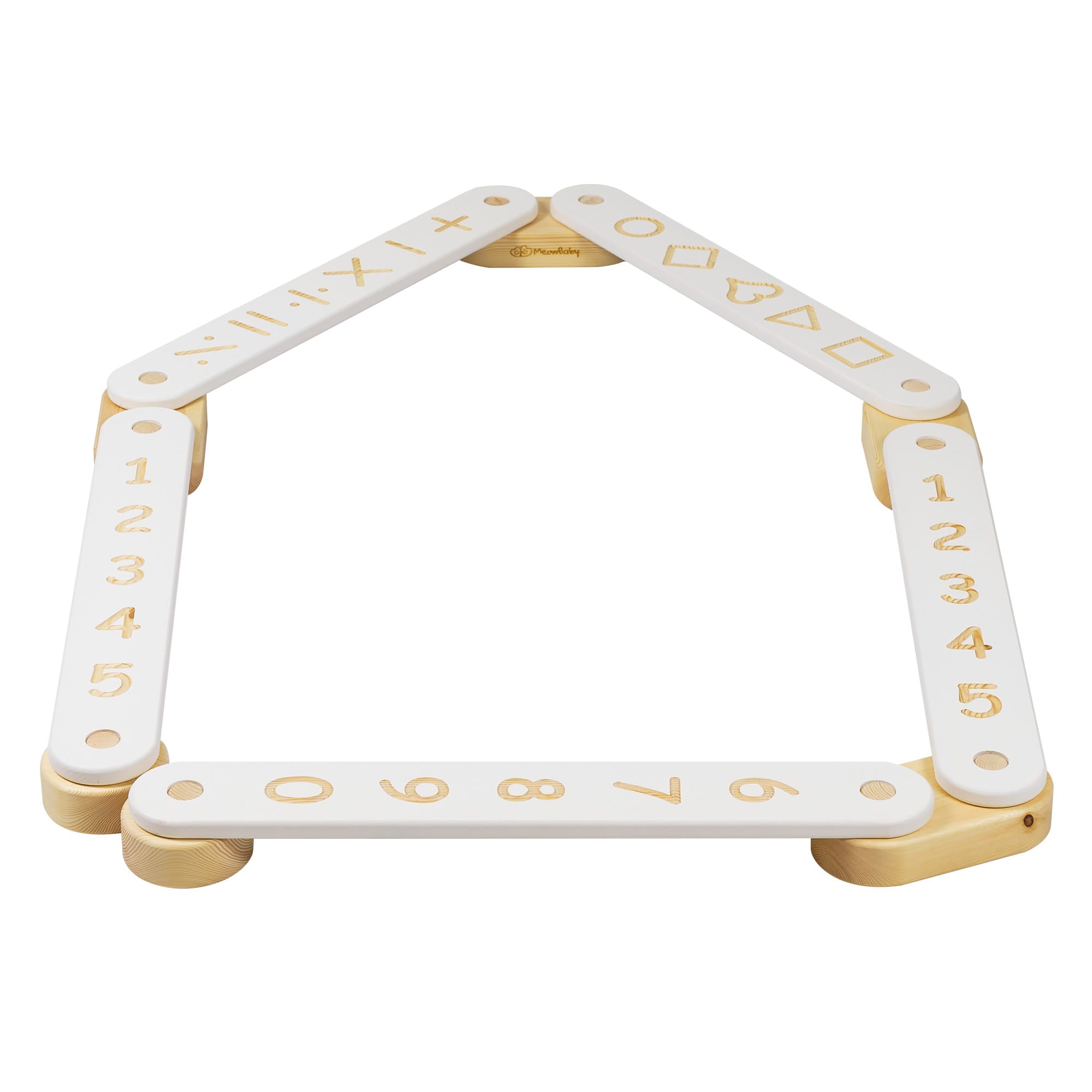 Wooden Balance Beam for Kids - Toddler Coordination Exercise