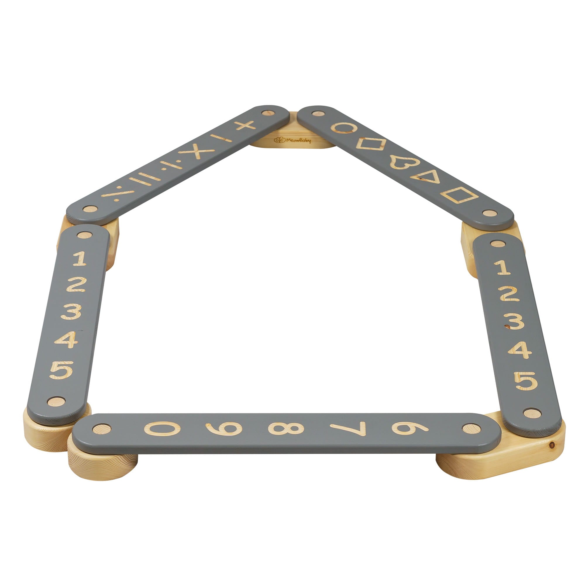 Wooden Balance Beam for Kids - Toddler Coordination Exercise