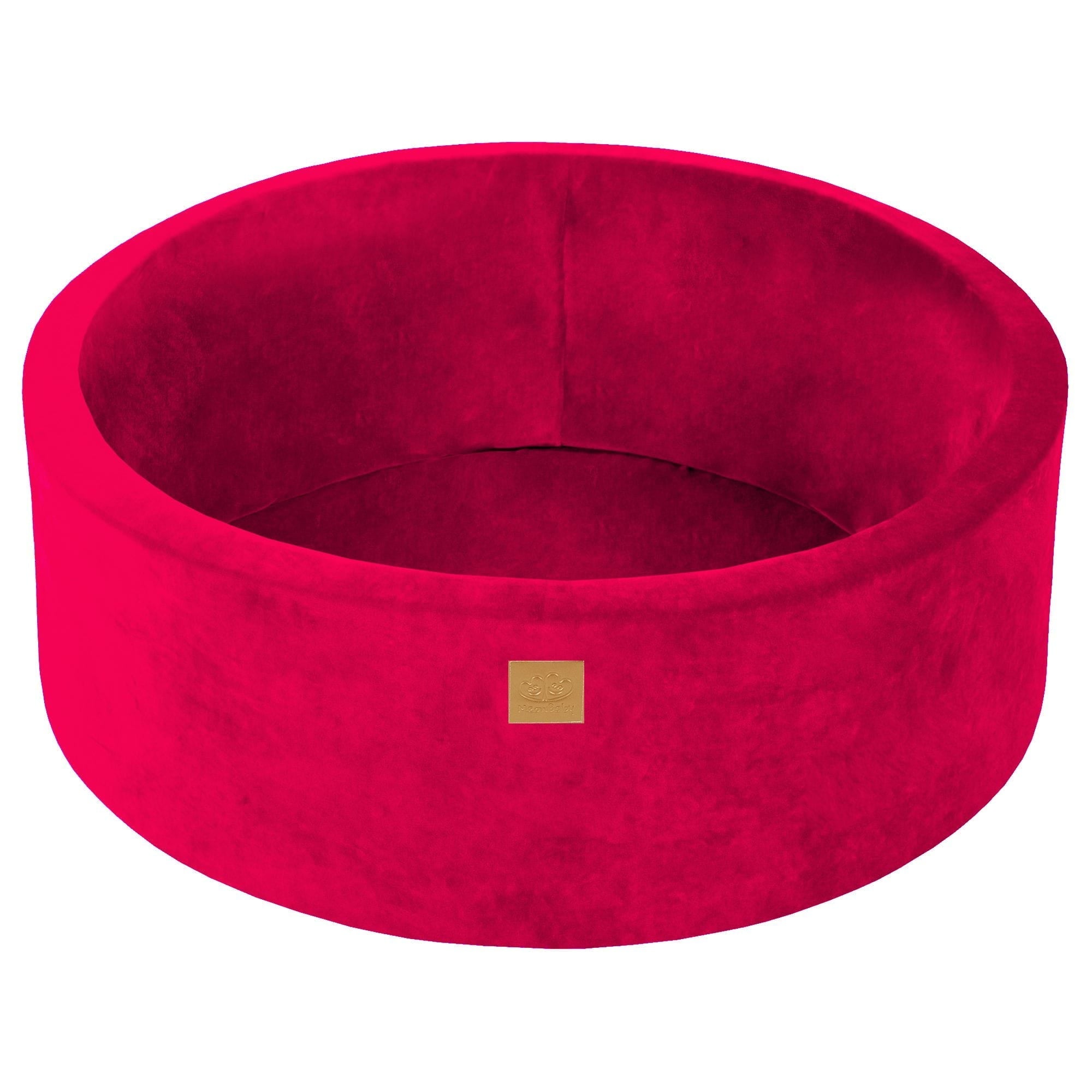 Velvet Foam Baby Ball Pit Magenta | Balls to Choose