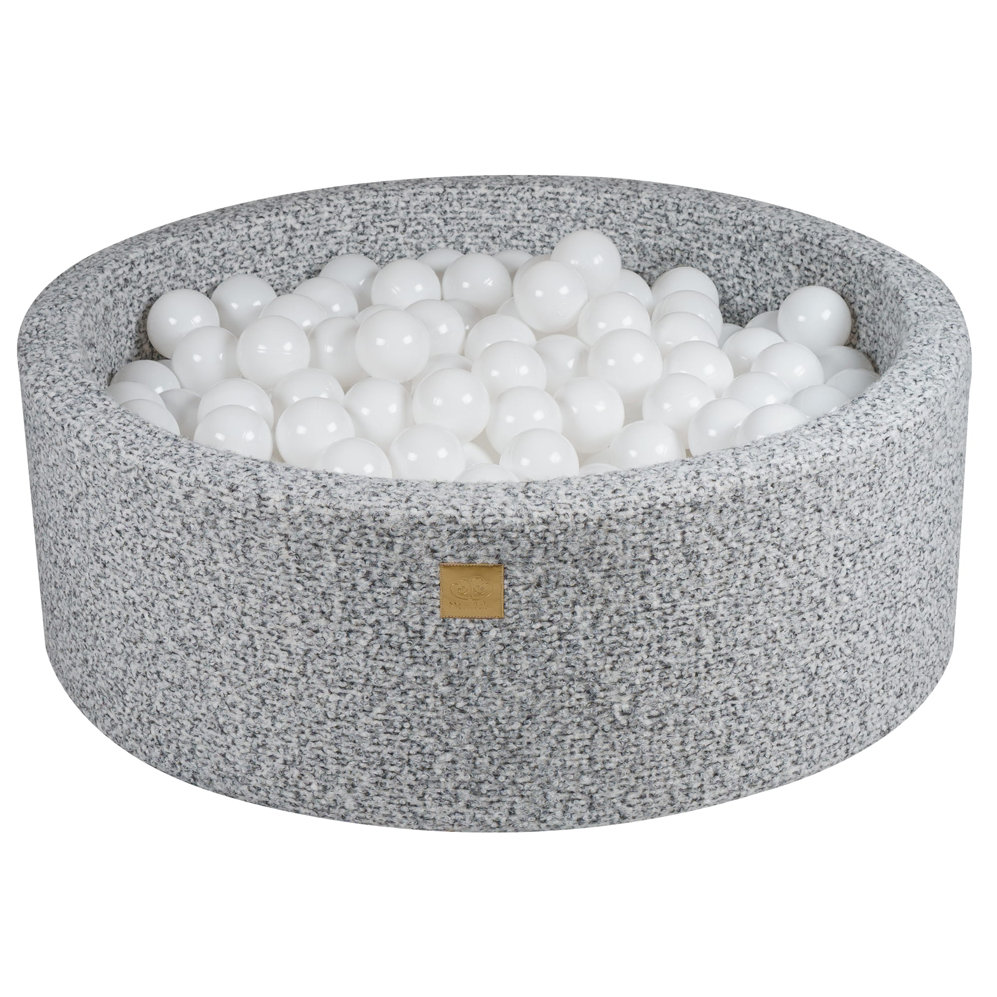 Boucle Foam Baby Ball Pit Grey Melange