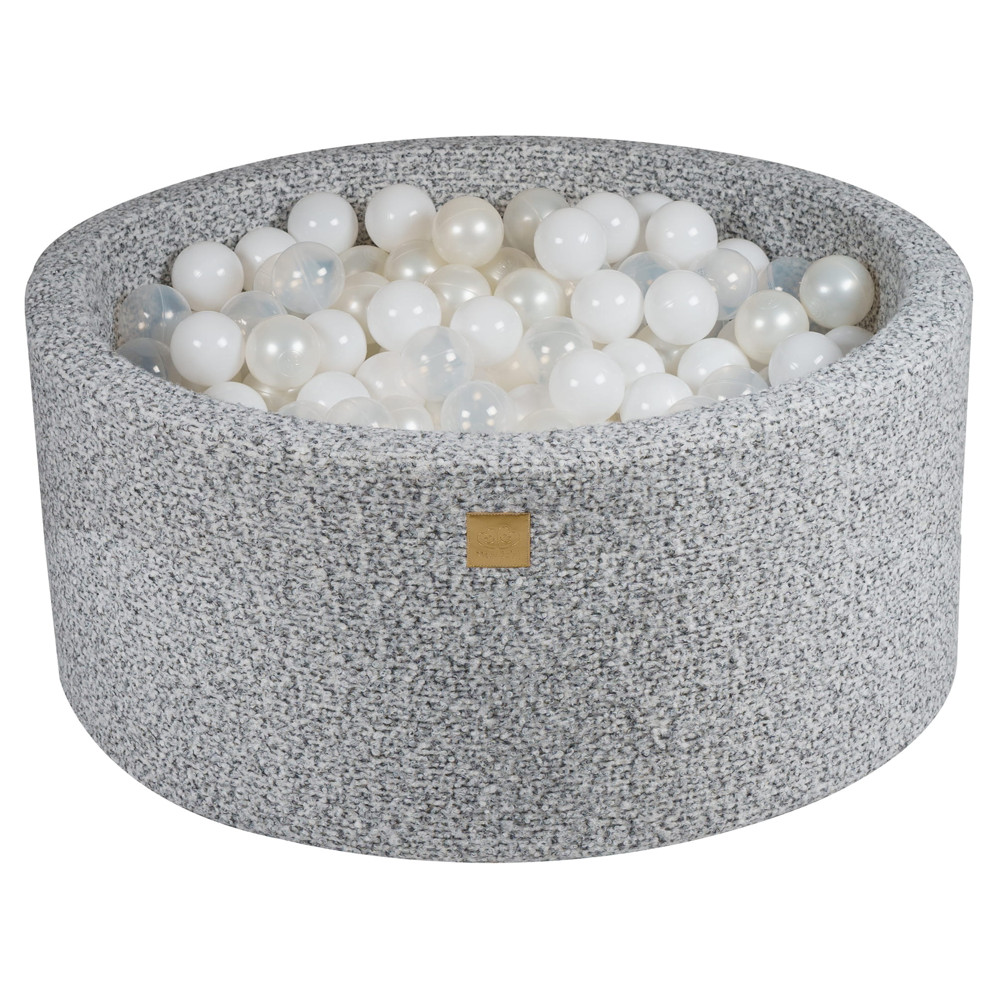 Boucle Foam Baby Ball Pit Grey Melange