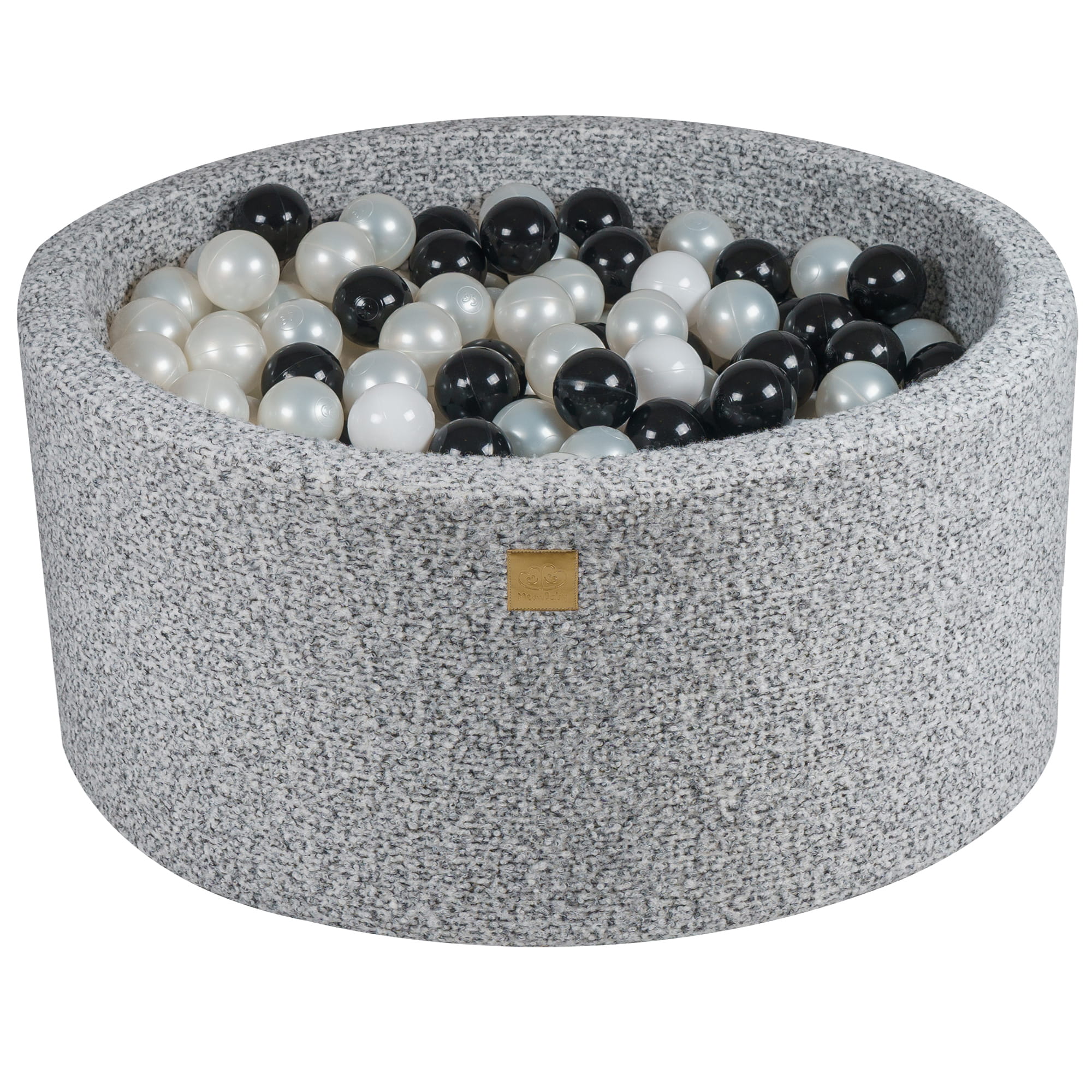 Boucle Foam Baby Ball Pit Grey Melange