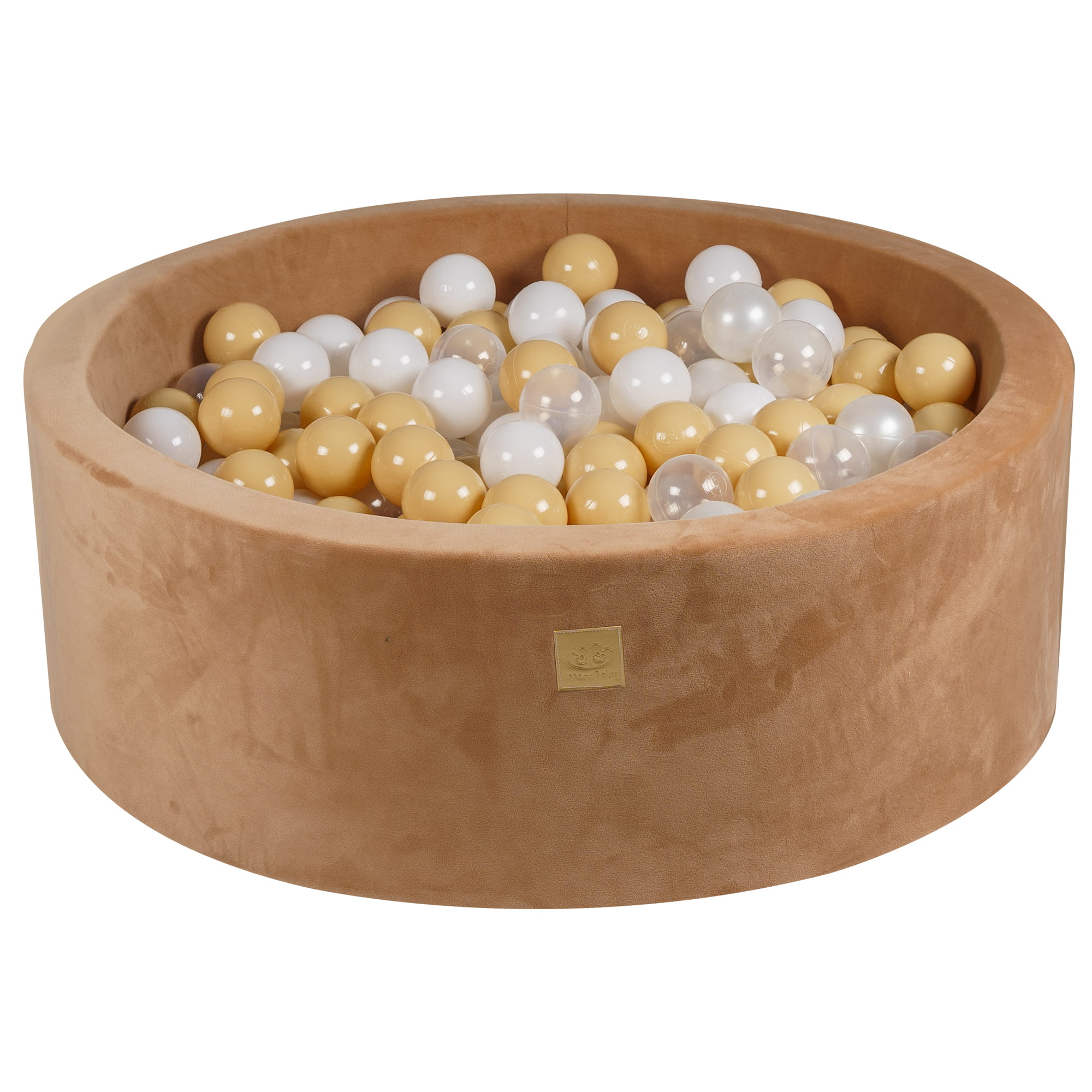 Supersoft Foam Baby Ball Pit Caramel