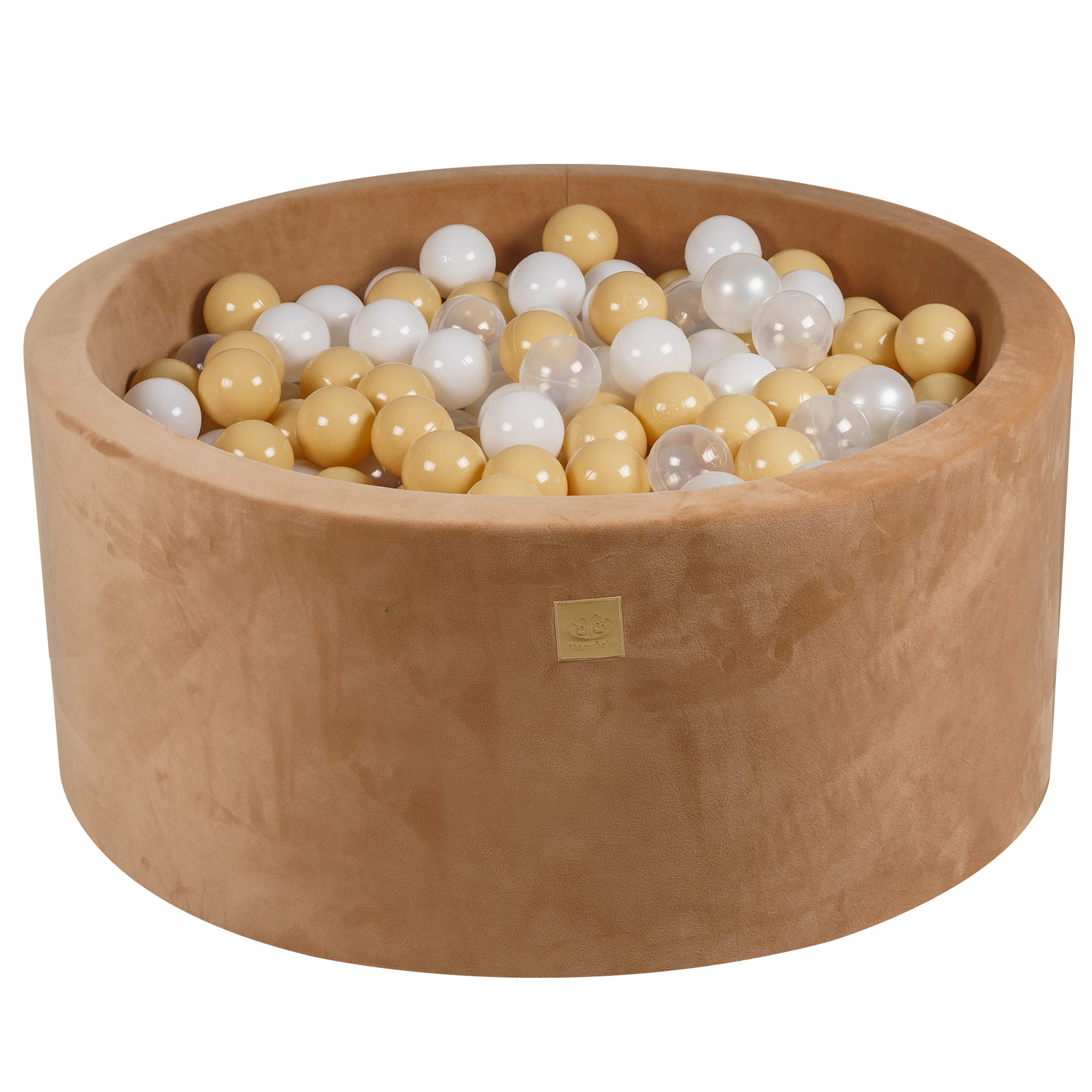 Supersoft Foam Baby Ball Pit Caramel