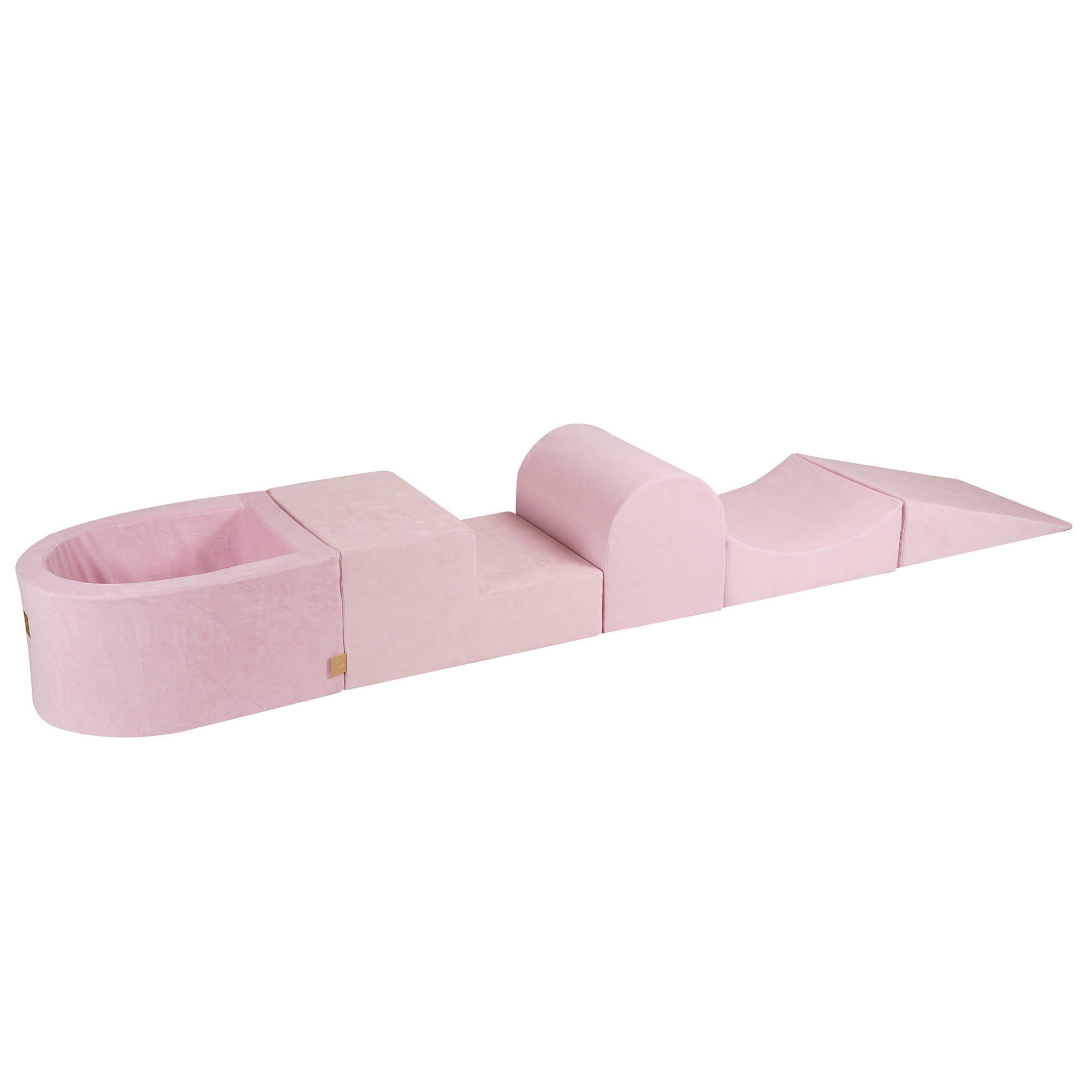 Velvet Kids Foam Climbing Blocks Pink - Baby Soft Play Set