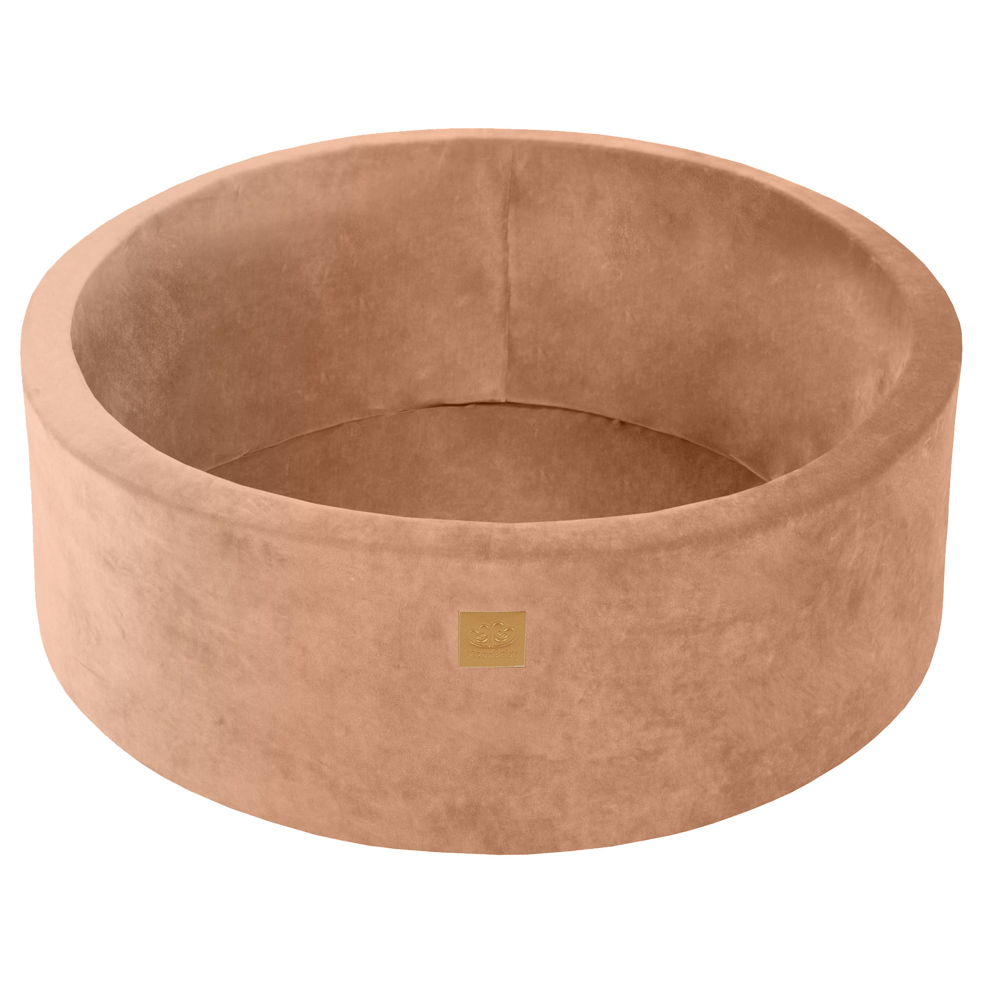 Velvet Foam Baby Ball Pit Beige