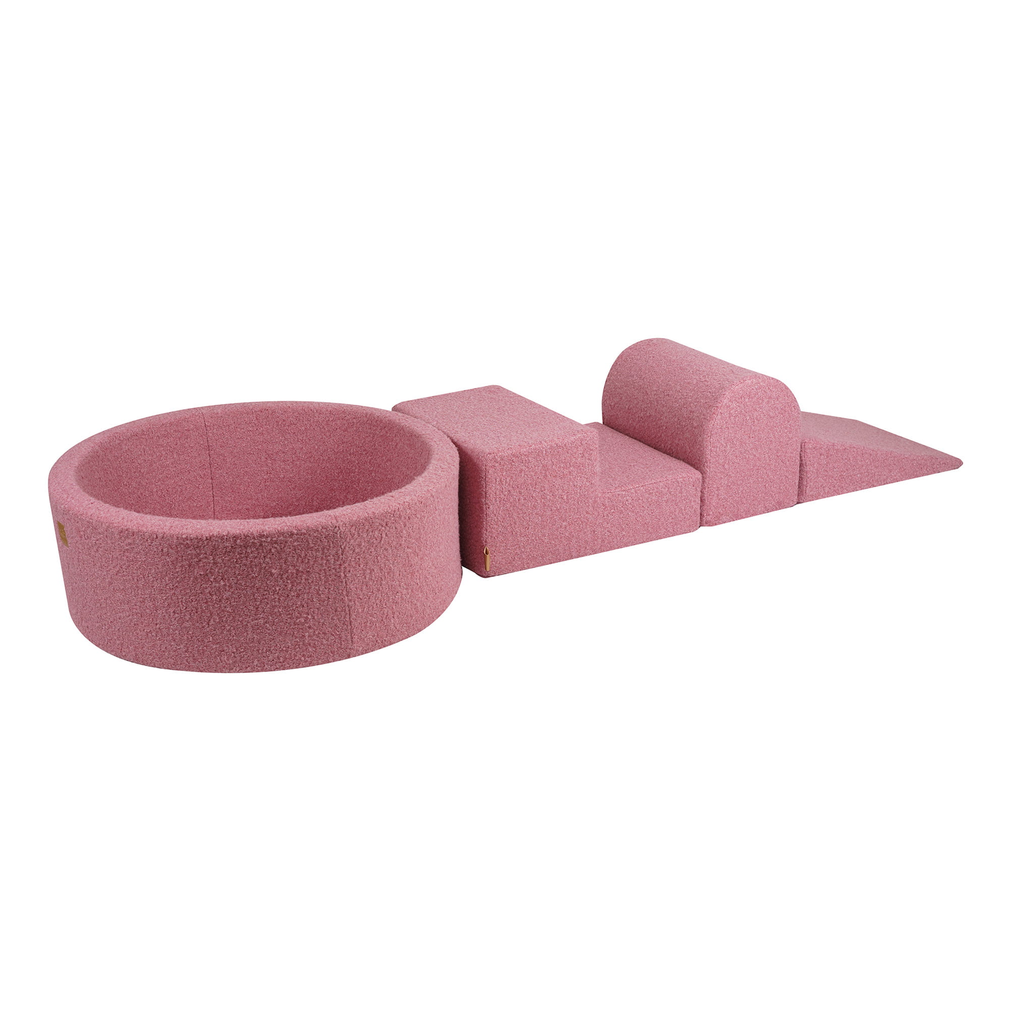 Boucle Kids Foam Climbing Blocks Pink - Baby Soft Play Set