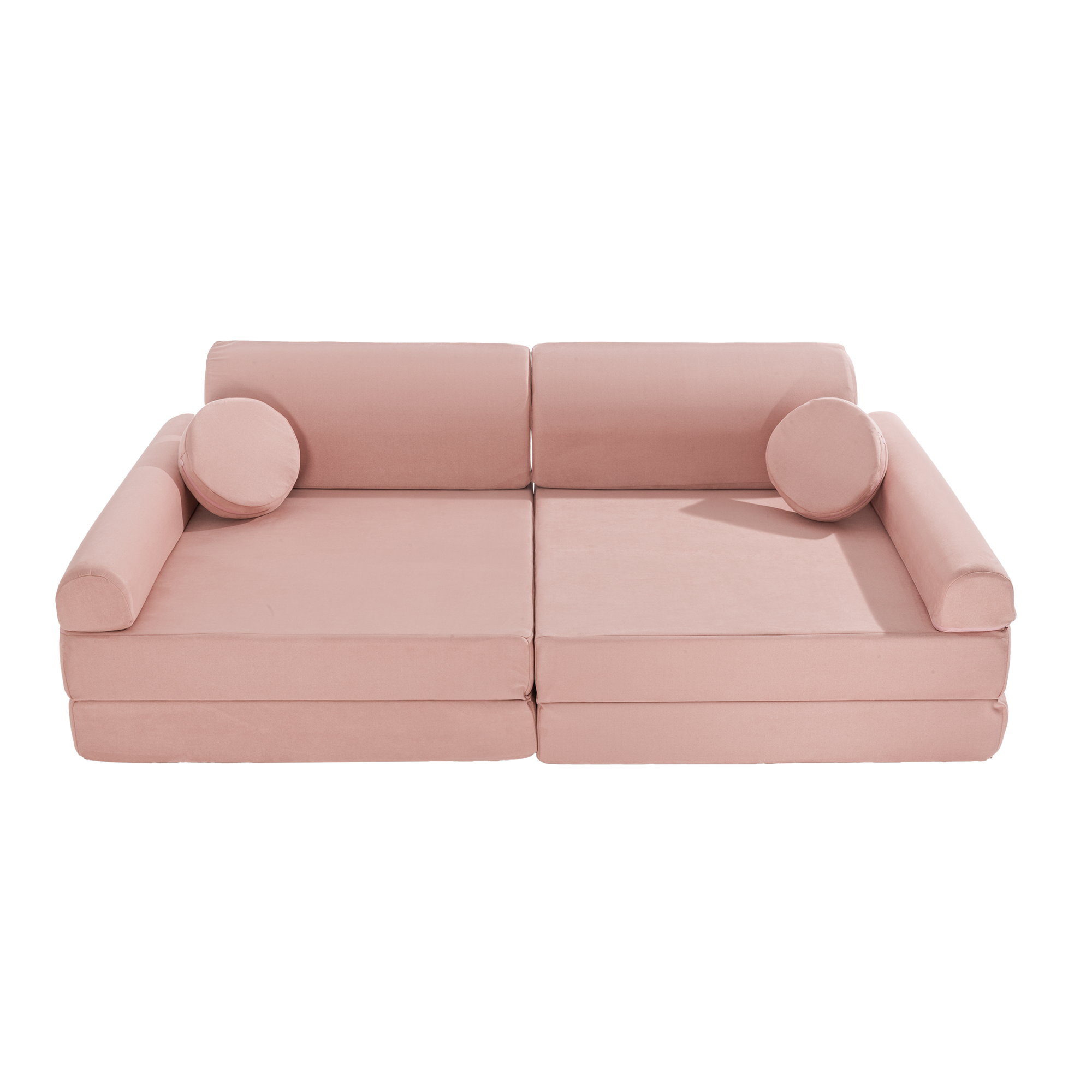 Velvet Kids Play Sofa - Modular Play Couch | 8 Pieces