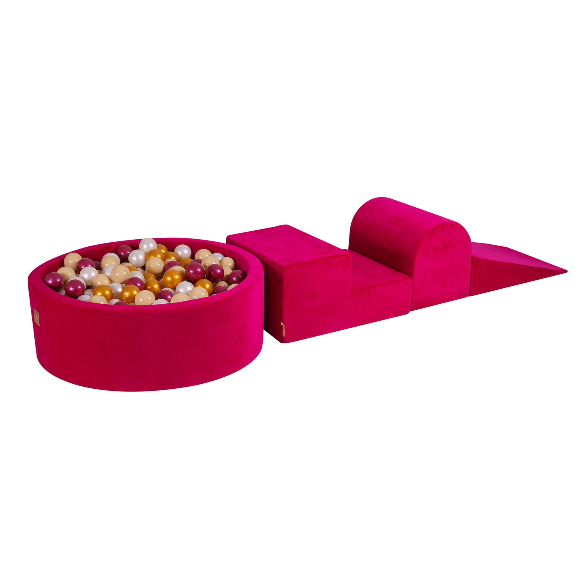 Velvet Kids Foam Climbing Blocks Magenta - Baby Soft Play Set