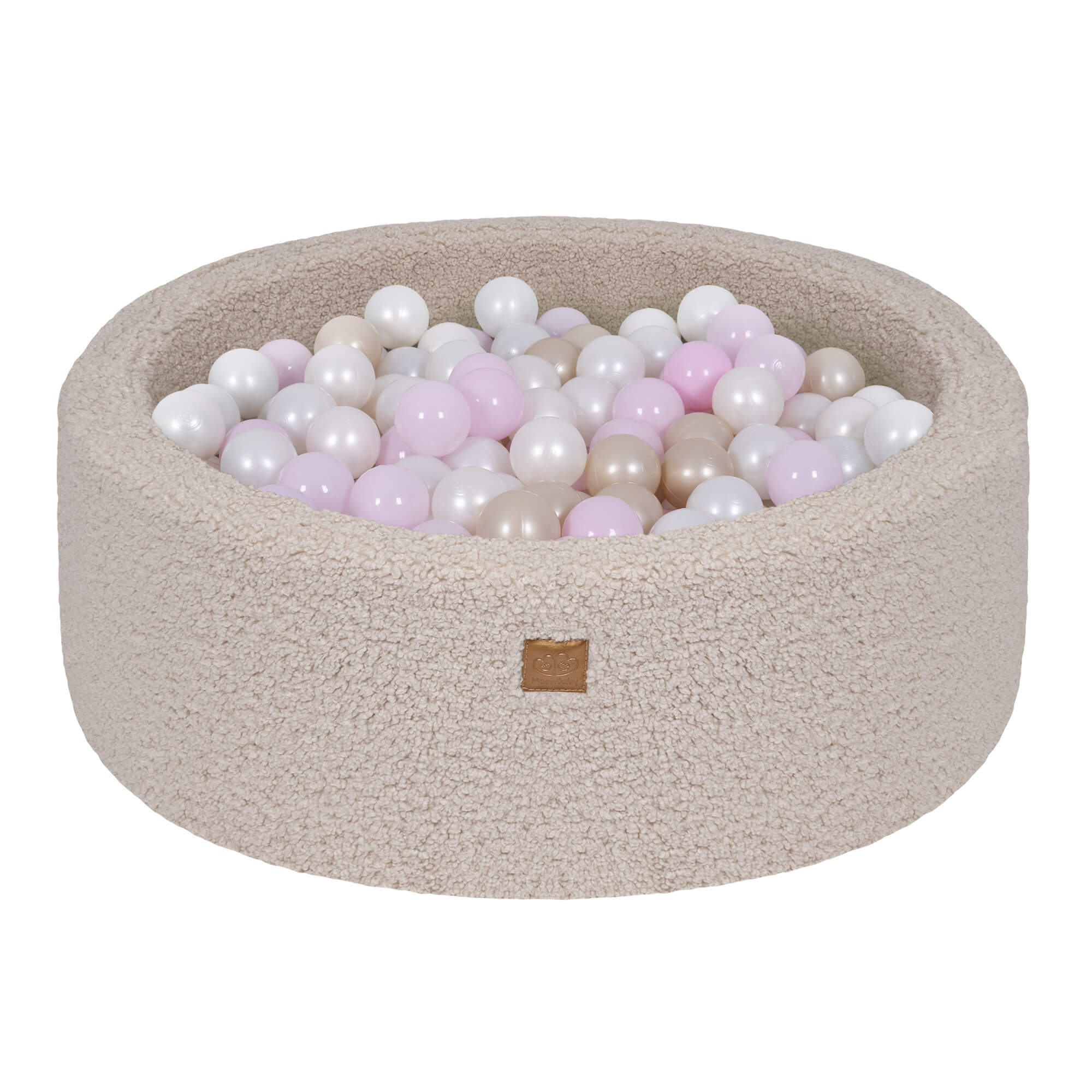 MeowBaby Bearly Baby Ball Pit Grey | Ball Pit with Balls | Ball Pit Toddlers | Ball Pit for Kids | Ball pit Grey |