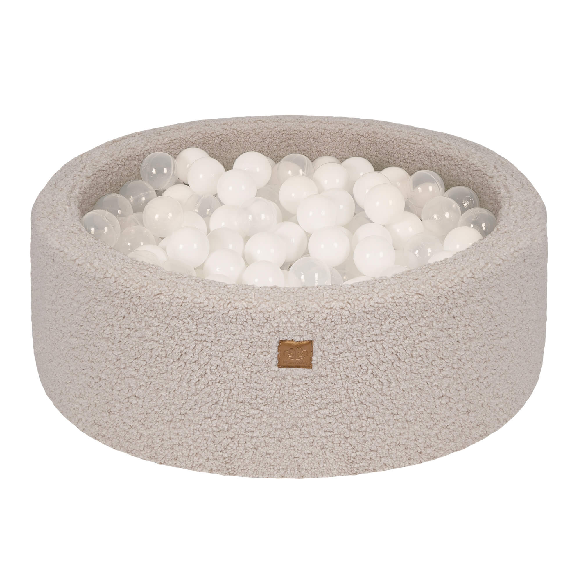 MeowBaby Bearly Baby Ball Pit Grey | Ball Pit with Balls | Ball Pit Toddlers | Ball Pit for Kids | Ball pit Grey |