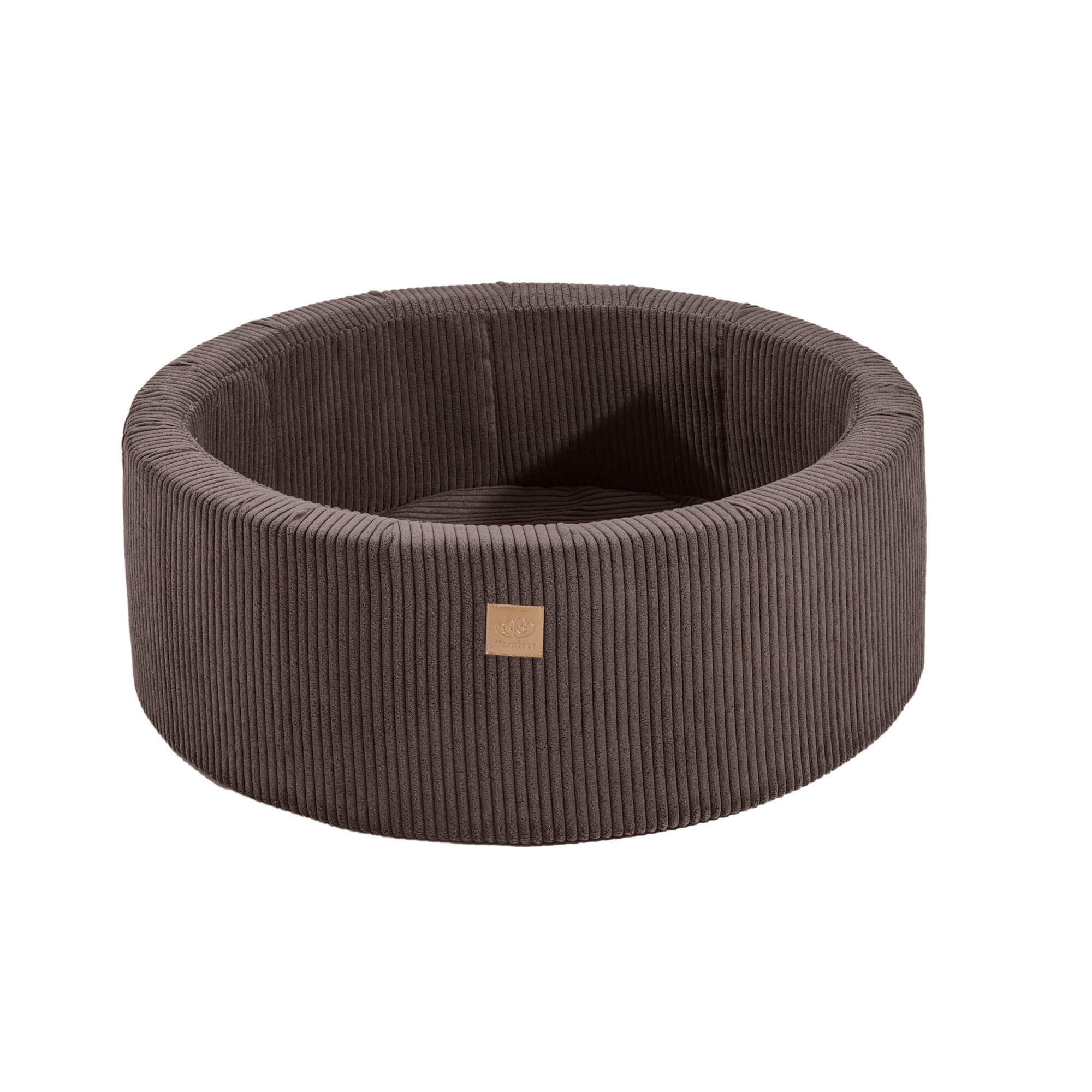 MeowBaby Aesthetic Foam Baby Ball Pit Brown | Ball Pit Balls to Choose