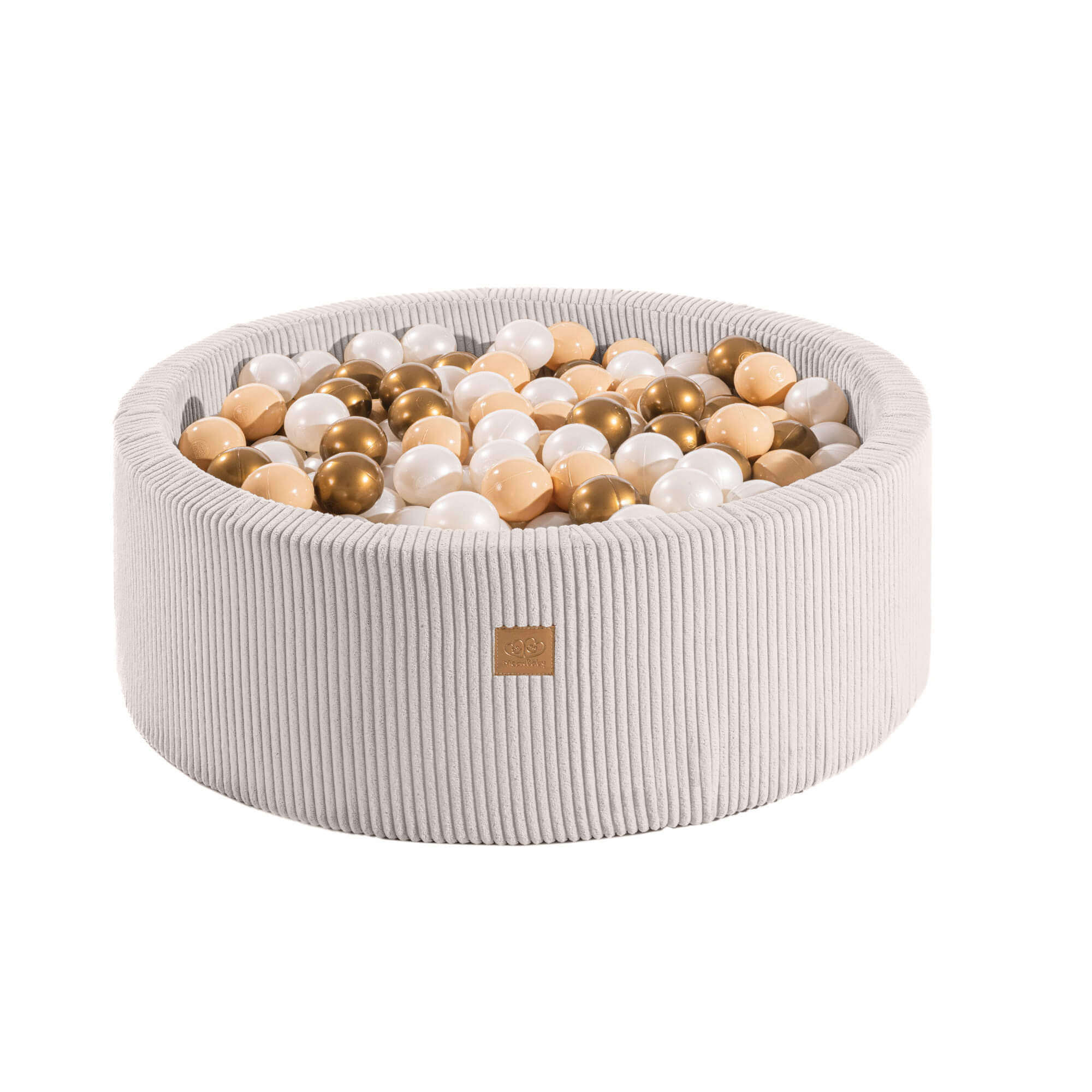 Meowbaby Aesthetic Baby Ball Pit Ecru/Cream | Corduroy Ball Pit | Ball Pit for Kids | Ball Pit Toddler Ecru/Cream | Ball Pit |