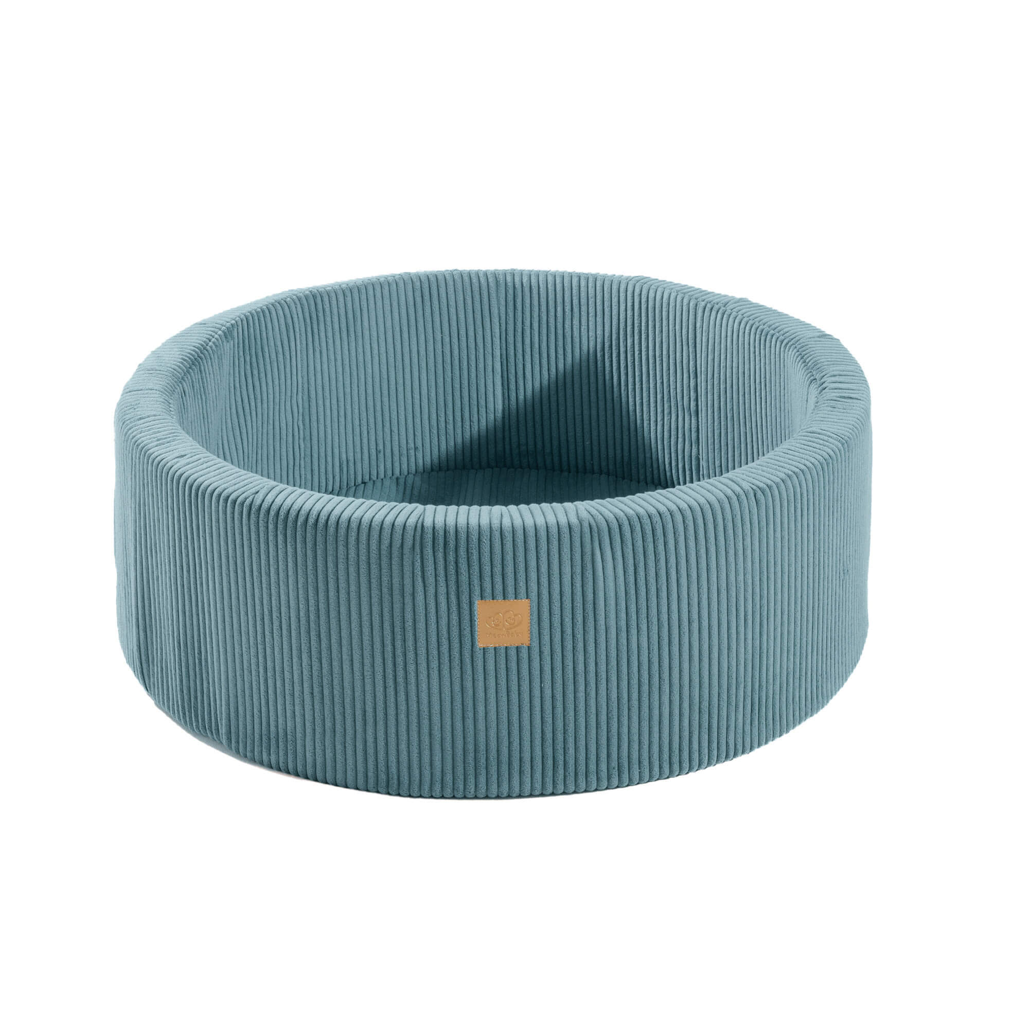 Meowbaby Aesthetic Foam Ball Pit | Turquoise Corduroy Ball Pit