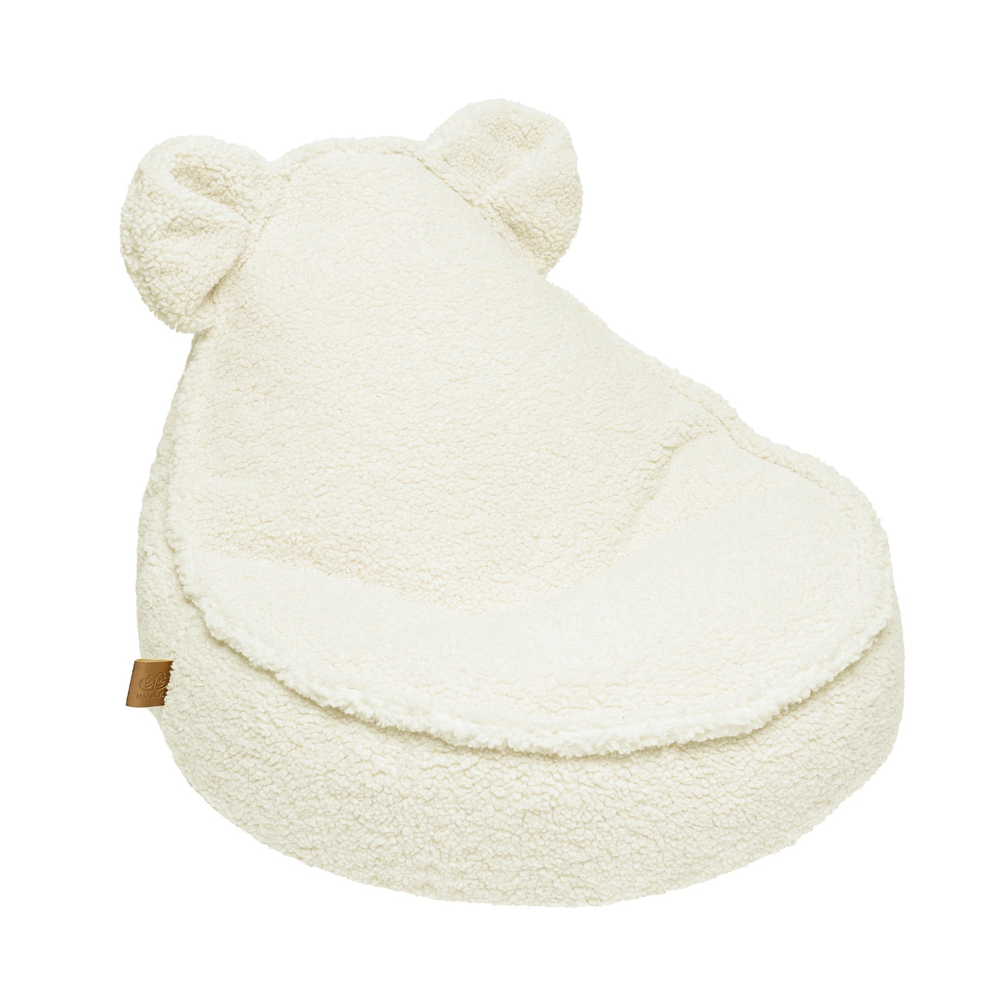 MeowBaby Bearly Sako Bag Teddy Cream