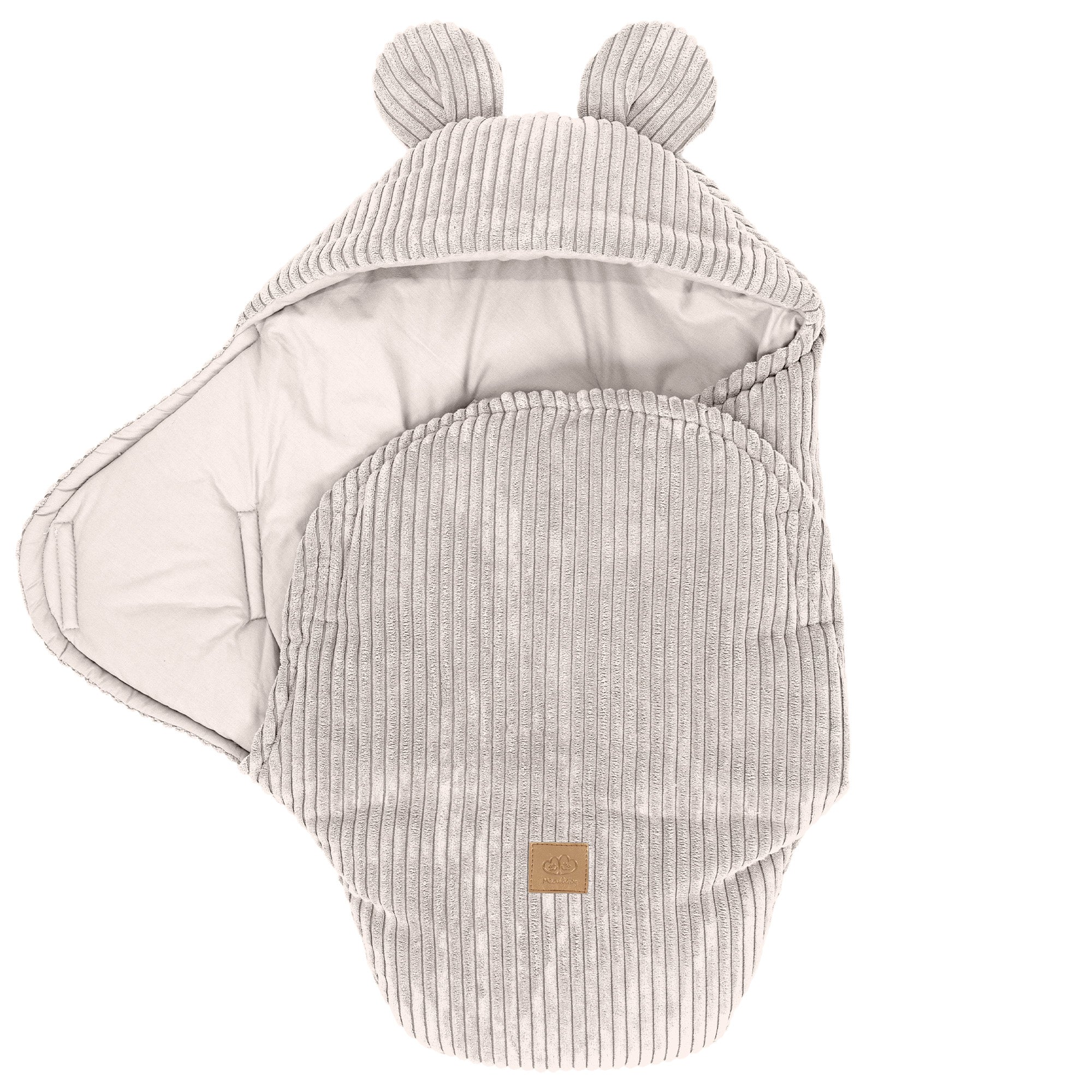 MeowBaby Baby Swaddle with Bear Ears | Aesthetic