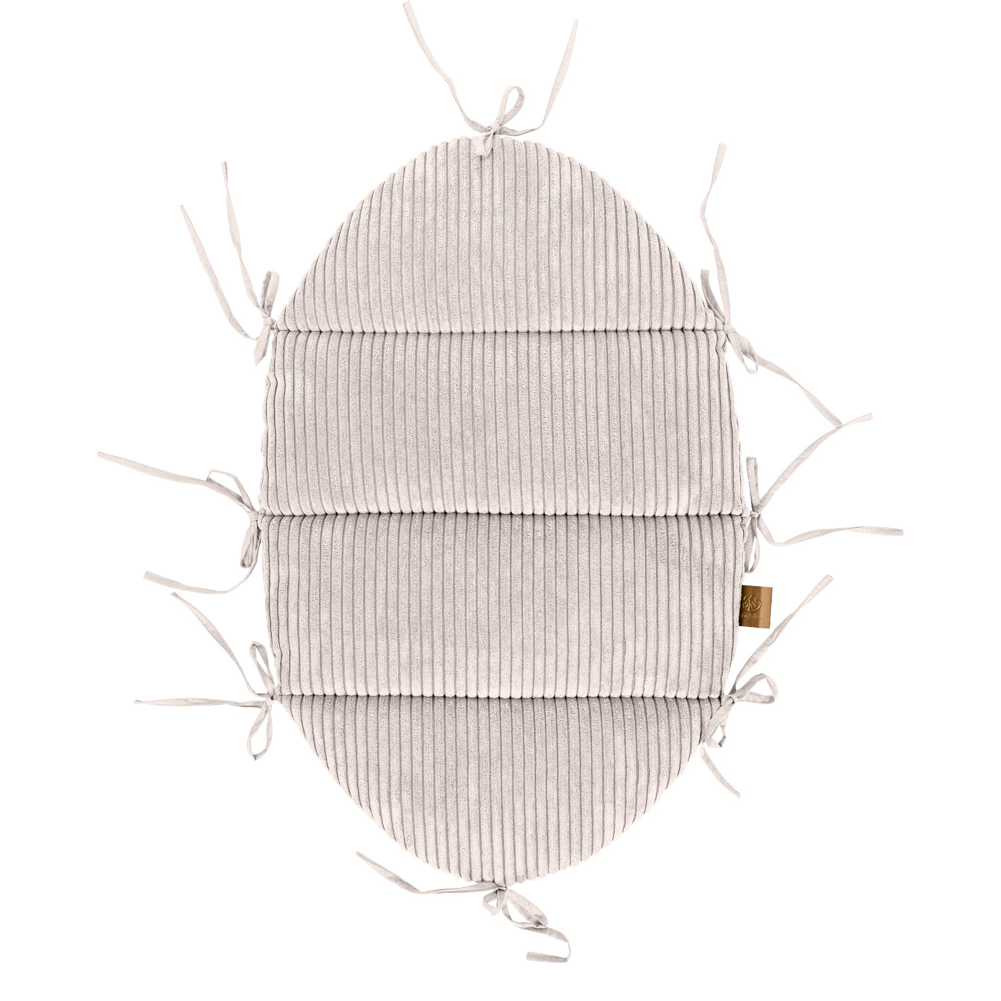 MeowBaby Baby Nest with Crib Braided Bumper | Aesthetic
