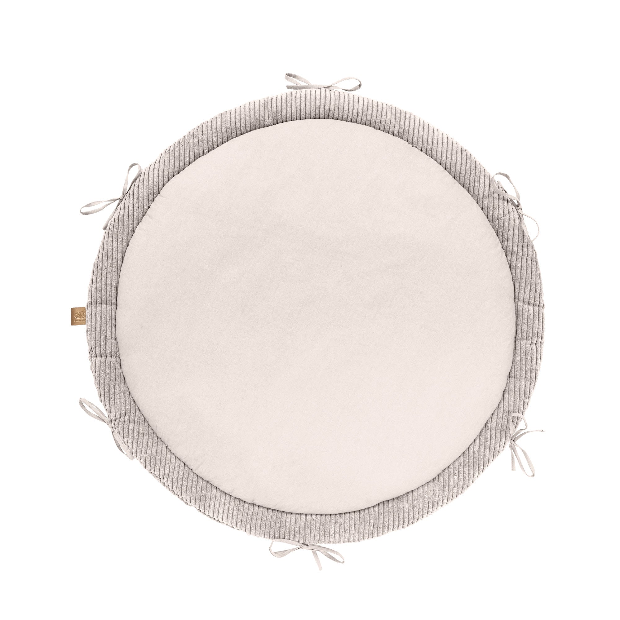 MeowBaby Baby Nest with Play Mat & Crib Bumper Braid - Aesthetic