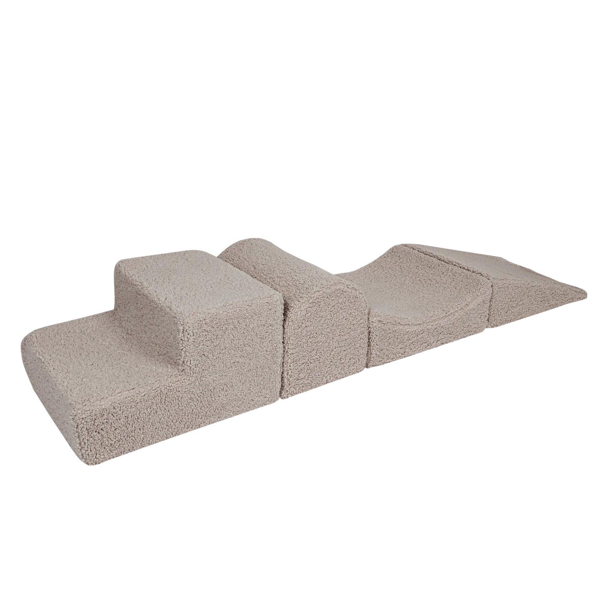 MeowBaby Bearly Soft Foam Play Set Grey