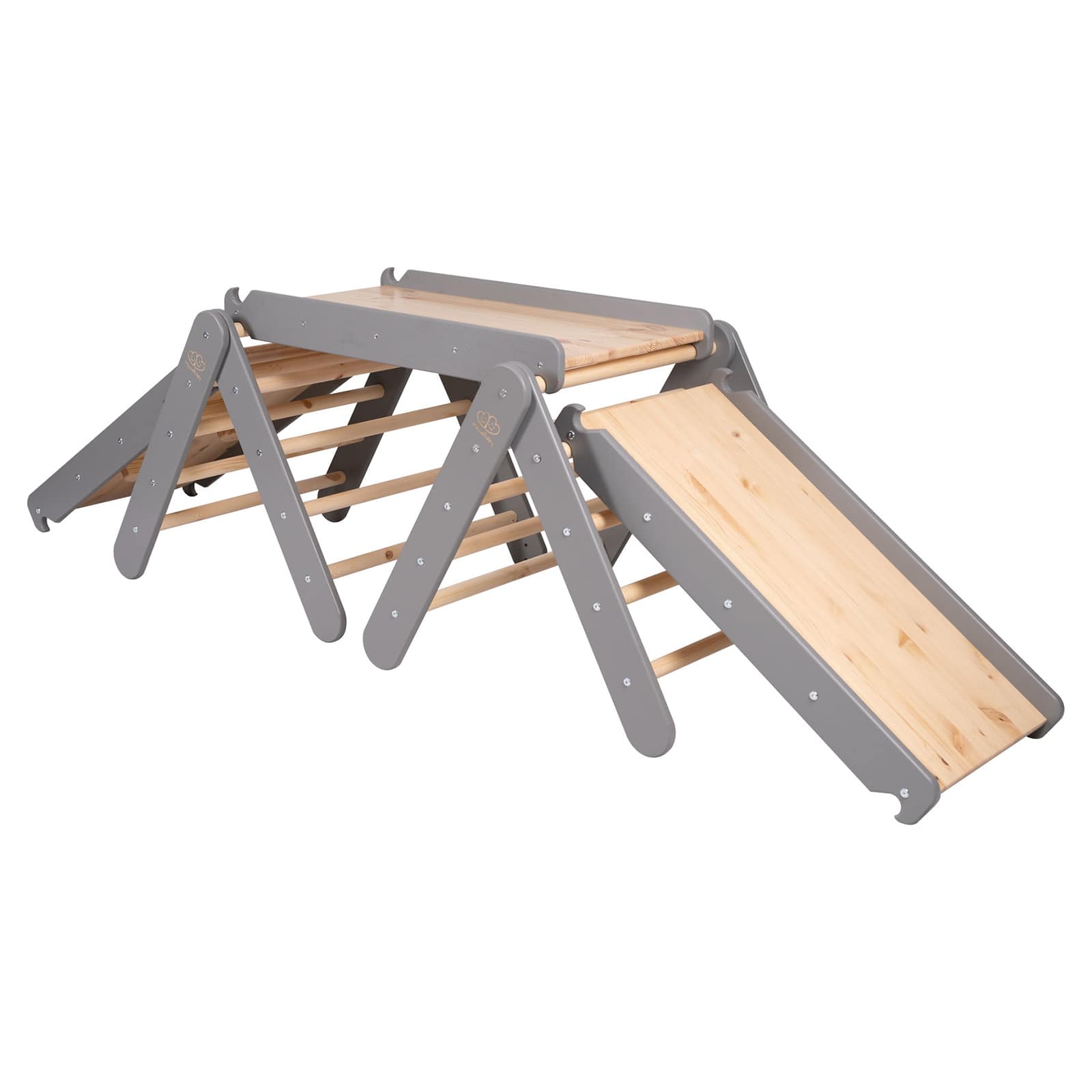 Wooden Climbing Playground Set for Toddler