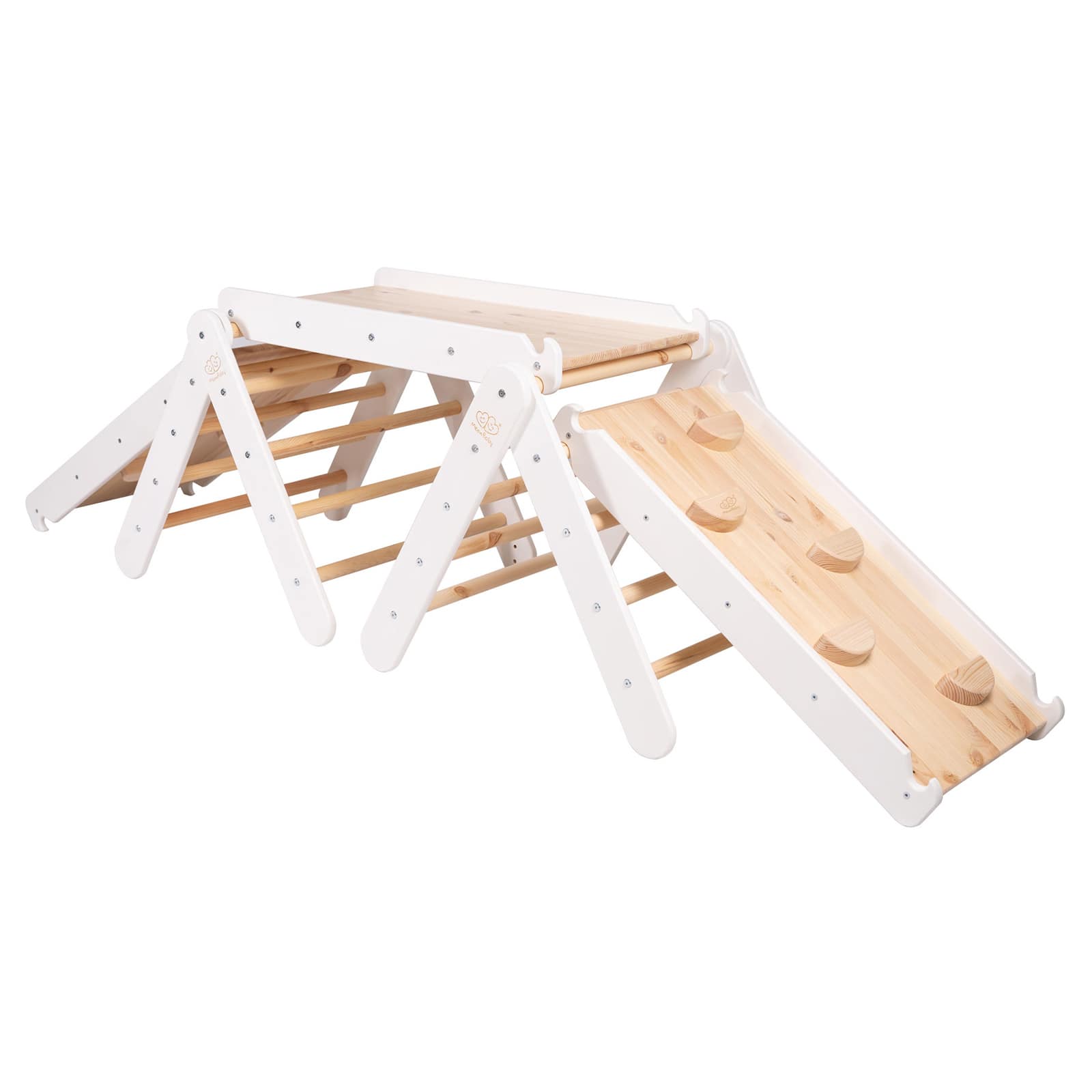 Wooden Climbing Playground Set for Toddler