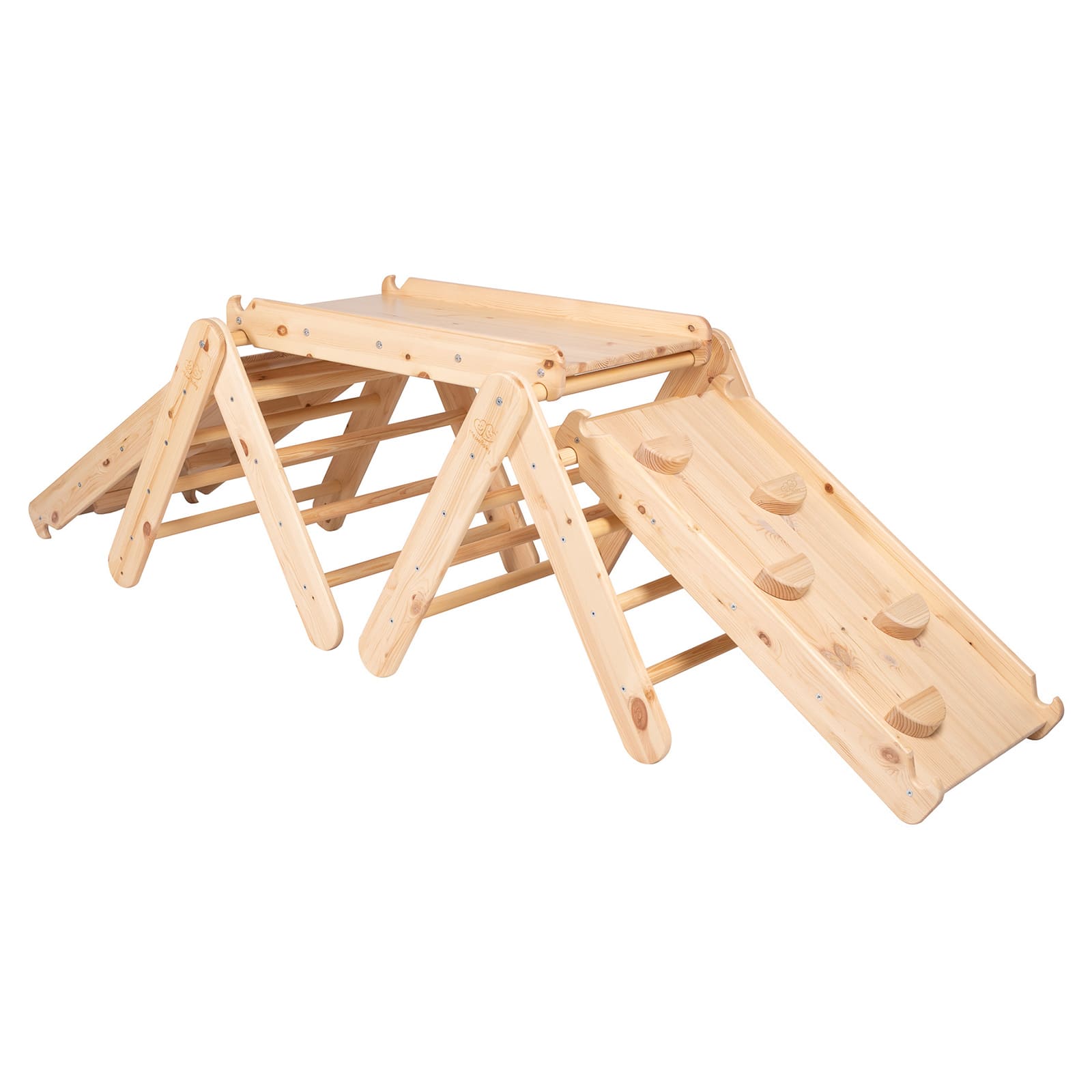 Wooden Climbing Playground Set for Toddler