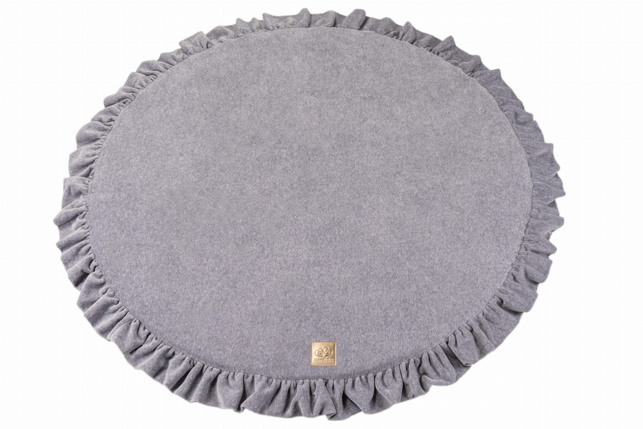 Velvet - Foldable Foam Baby Round Play Mat | Perfect for Crawling