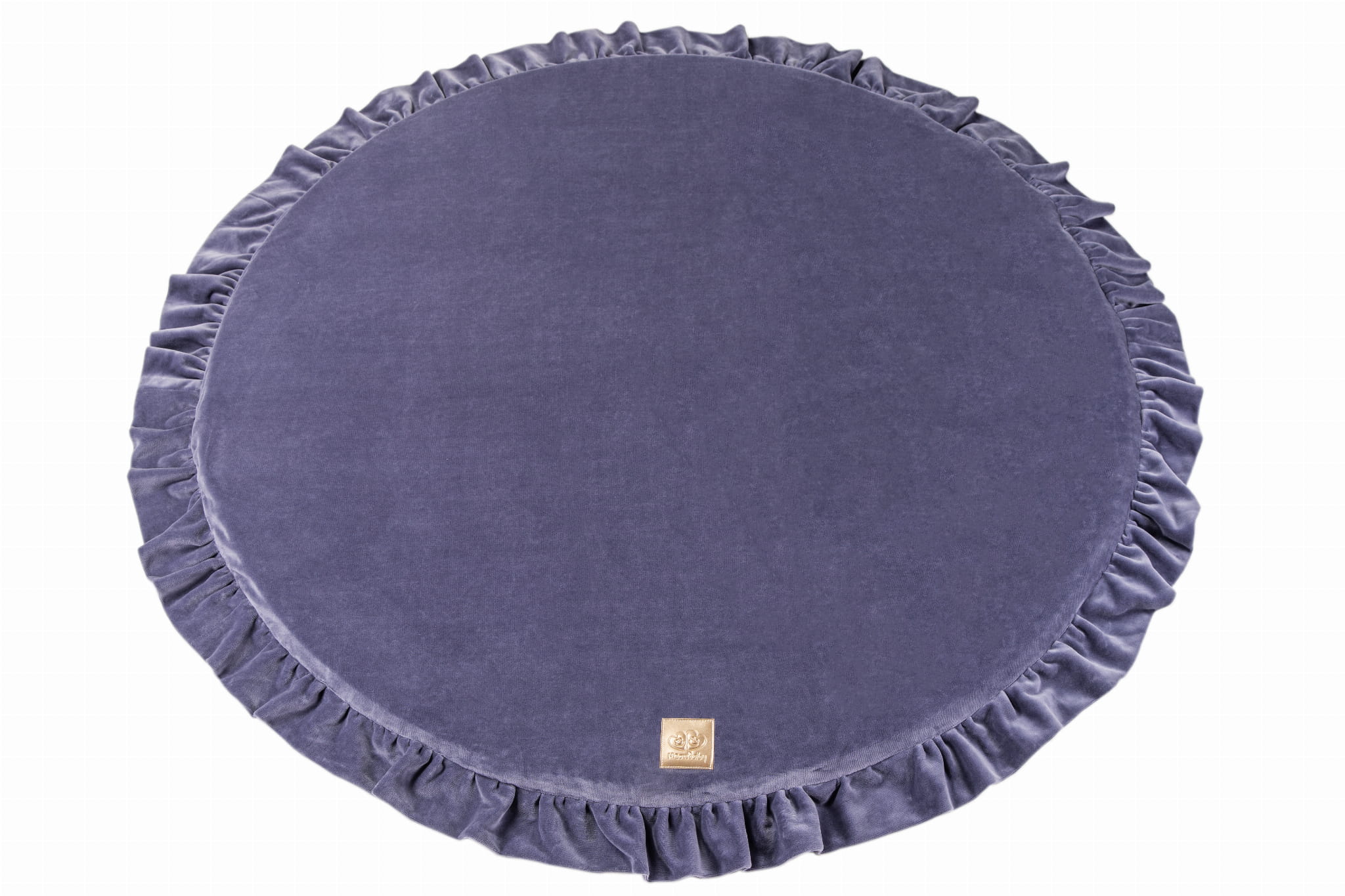 Velvet - Foldable Foam Baby Round Play Mat | Perfect for Crawling