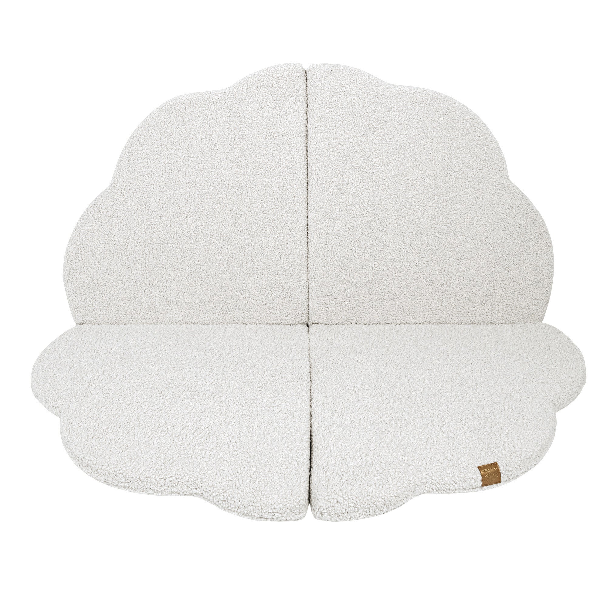 MeowBaby Baby Mat Bearly Cloud White