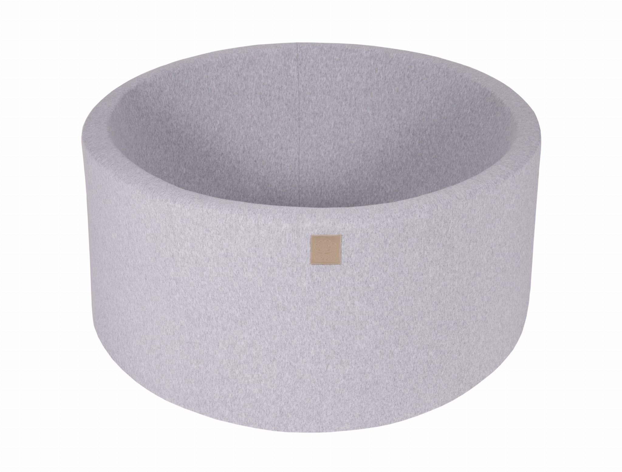 Cotton Foam Baby Ball Pit Light Grey | Balls to Choose