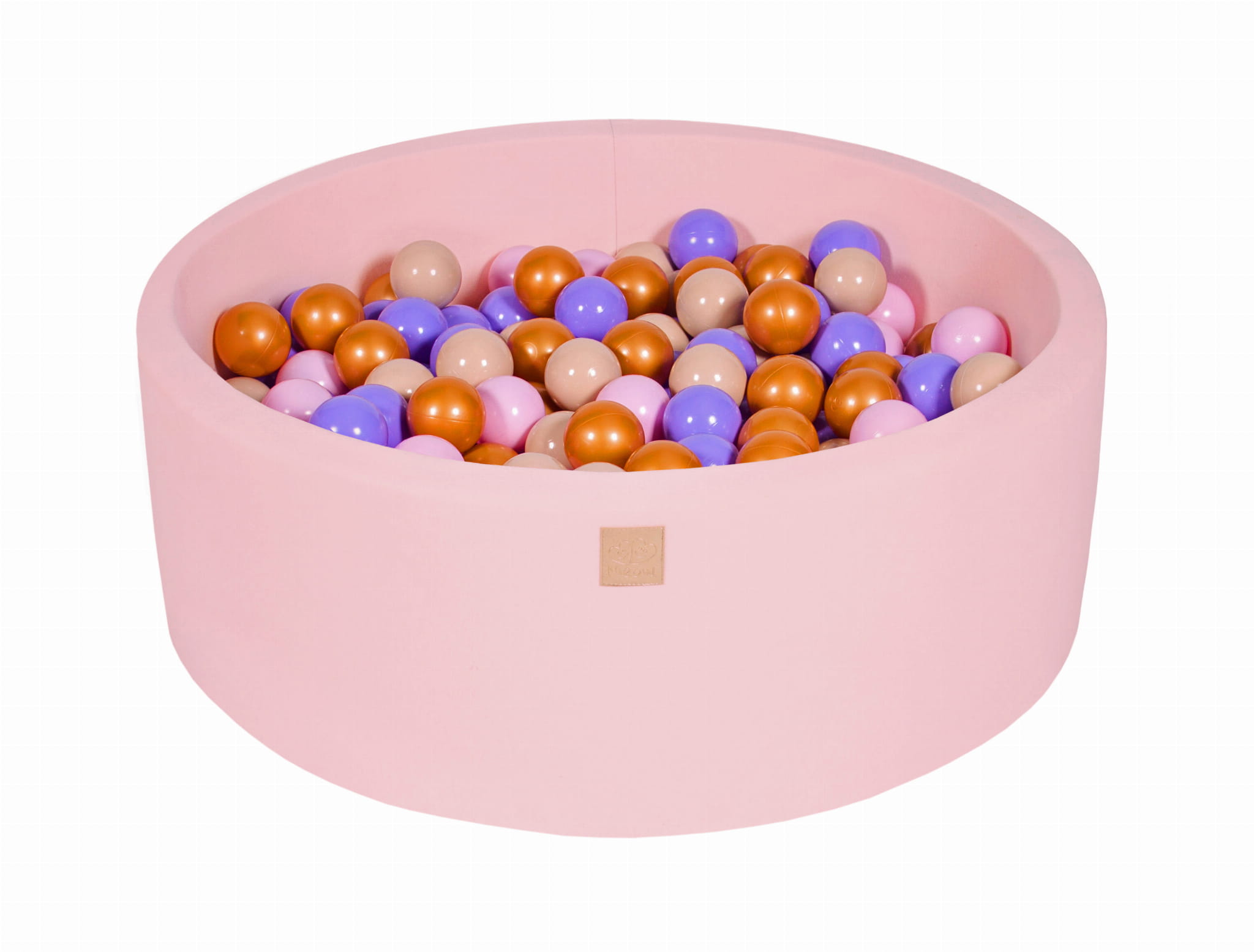 Cotton Foam Baby Ball Pit Light pink