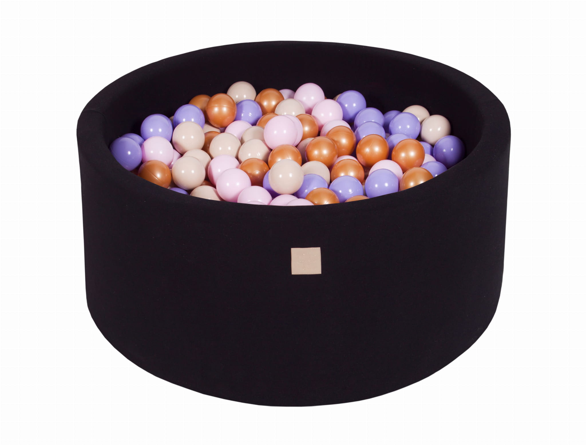 Cotton Foam Baby Ball Pit Black