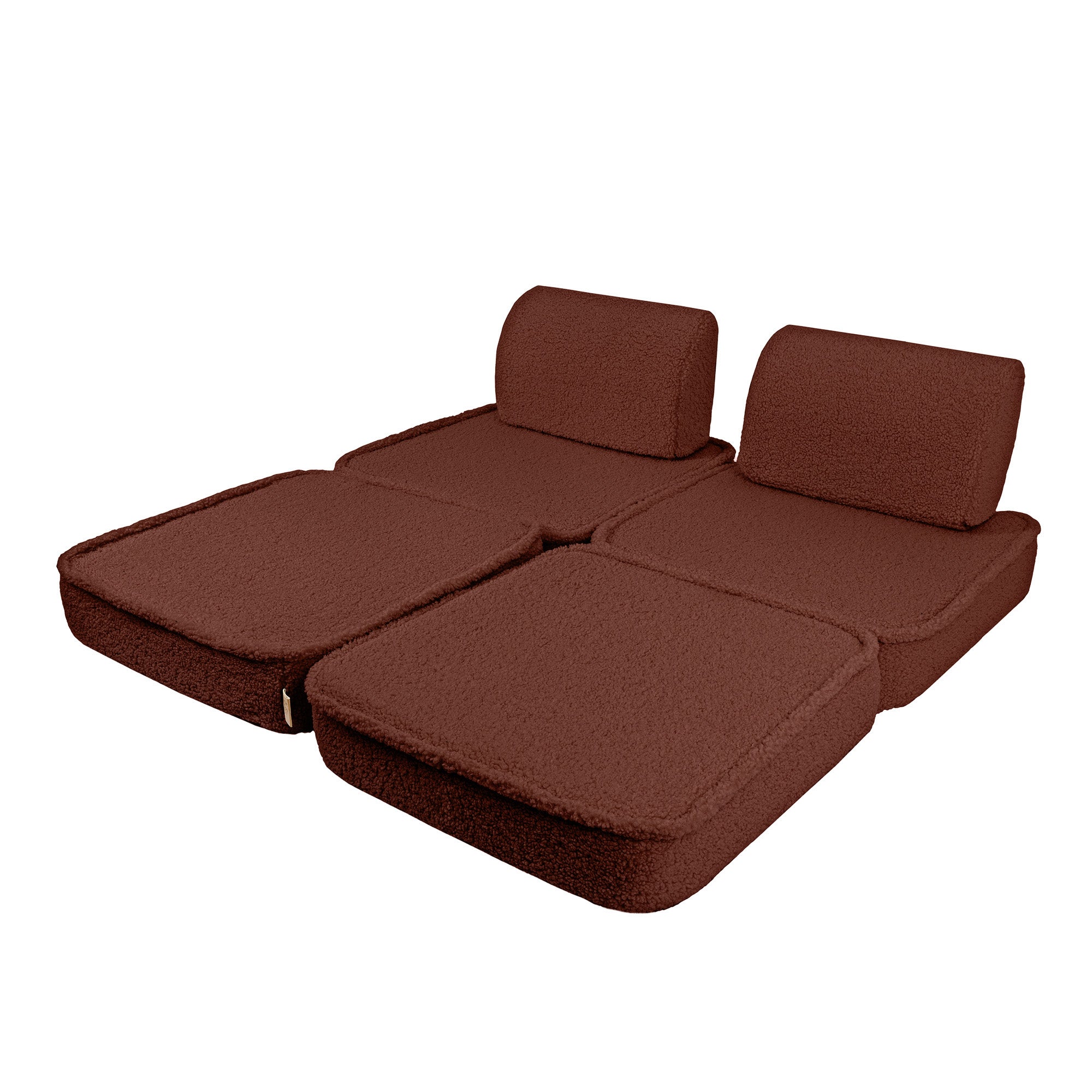 Bearly Sofa Basic – Modular Kids Play Sofa Bed | 4 Pieces