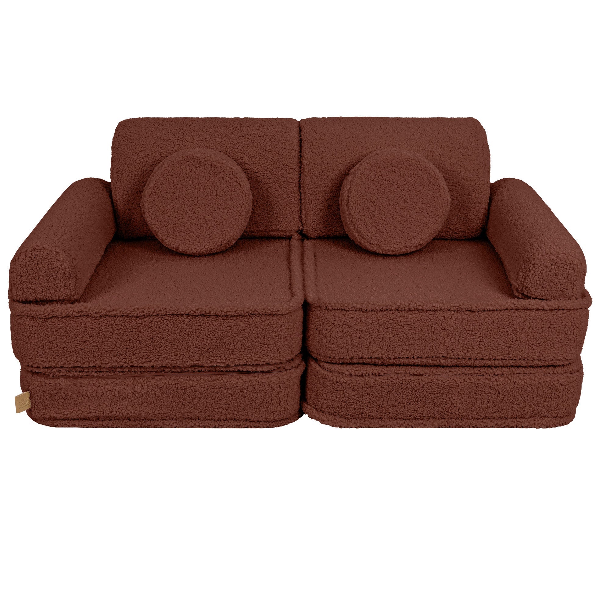 MeowBaby Bearly Play Sofa Plus – Kids Modular Play Couch | 12 Pieces