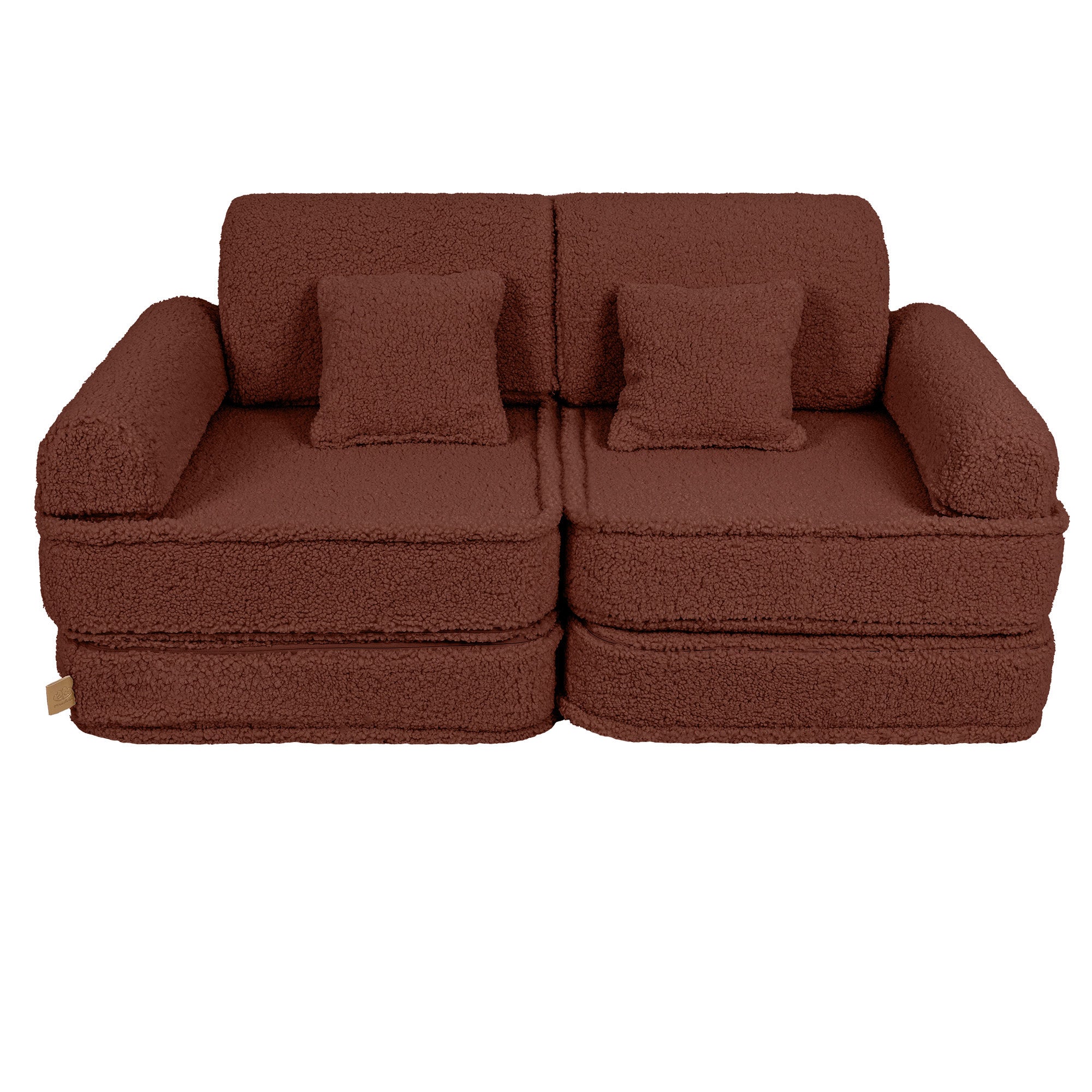 MeowBaby Bearly Play Sofa Plus – Kids Modular Play Couch | 12 Pieces