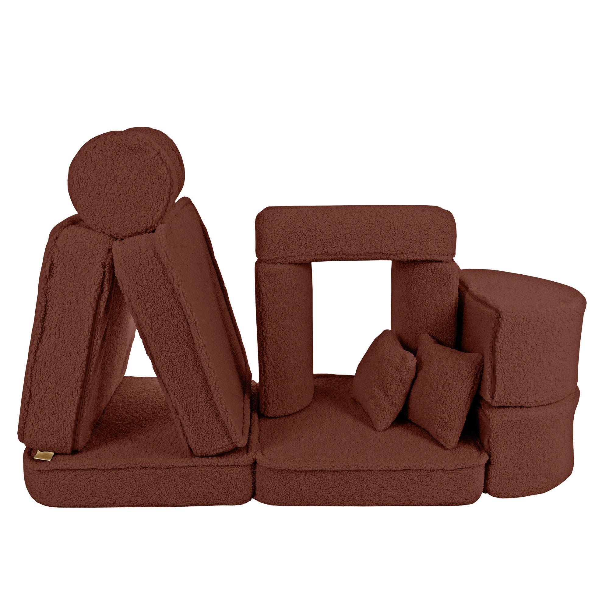 MeowBaby Bearly Play Sofa Max – Modular Kids Play Couch | 14 Pieces
