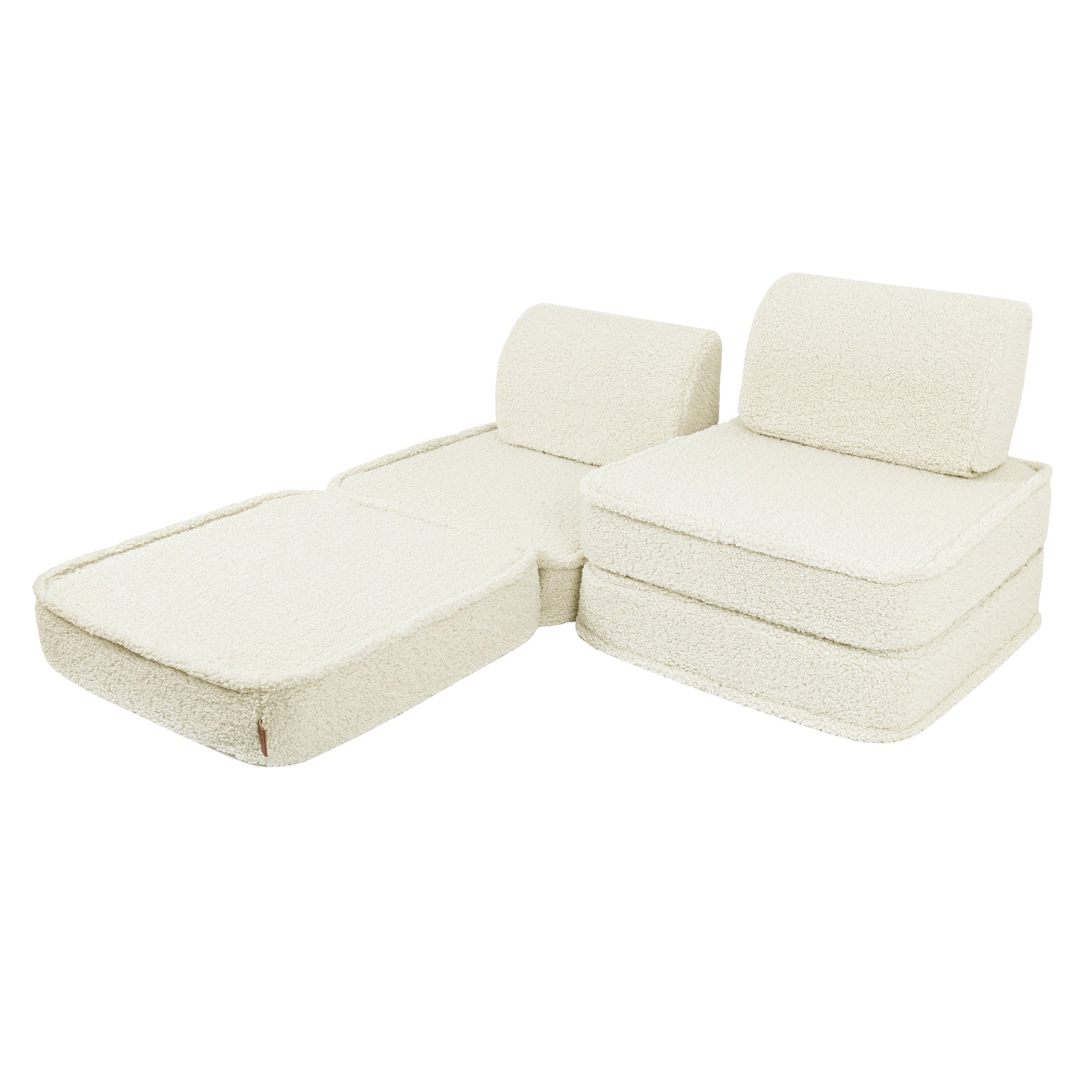 Bearly Sofa Basic – Modular Kids Play Sofa Bed | 4 Pieces